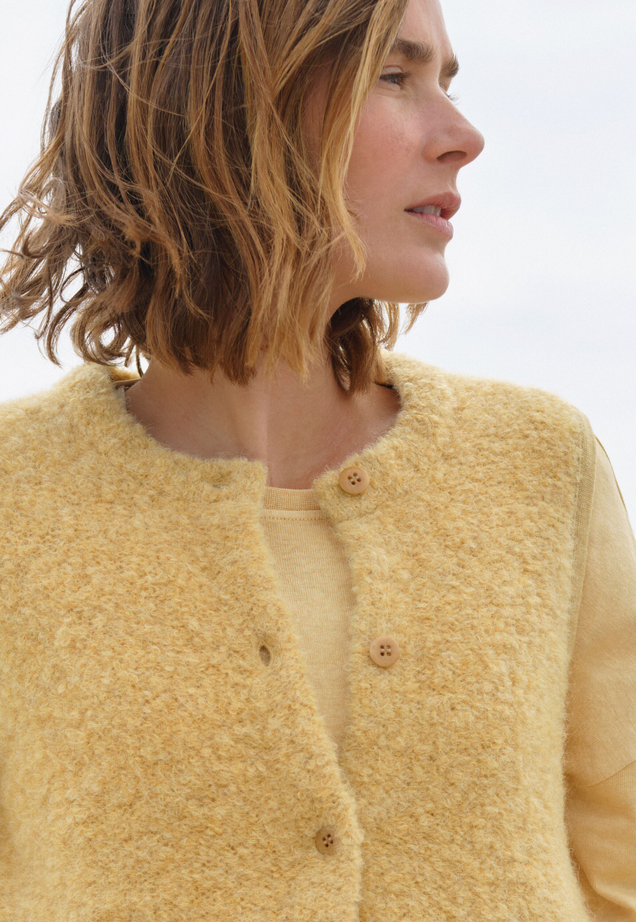 Zopfmuster-Pullover
