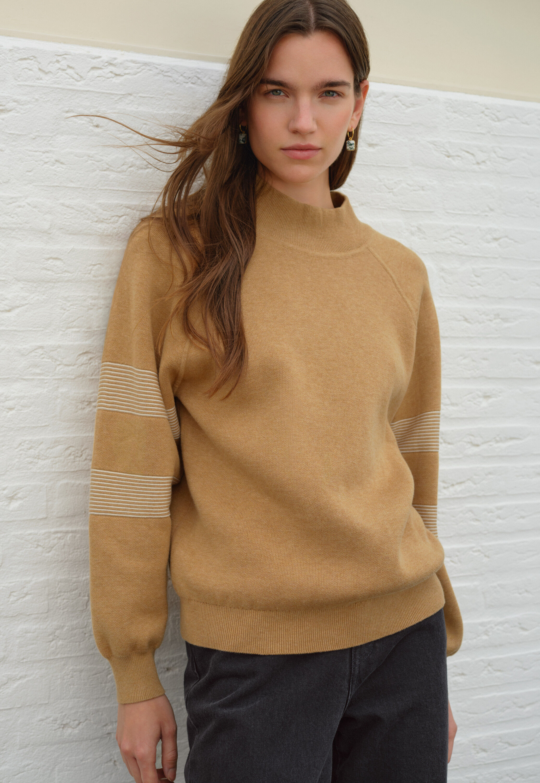 Cardigan mit Waffelmuster