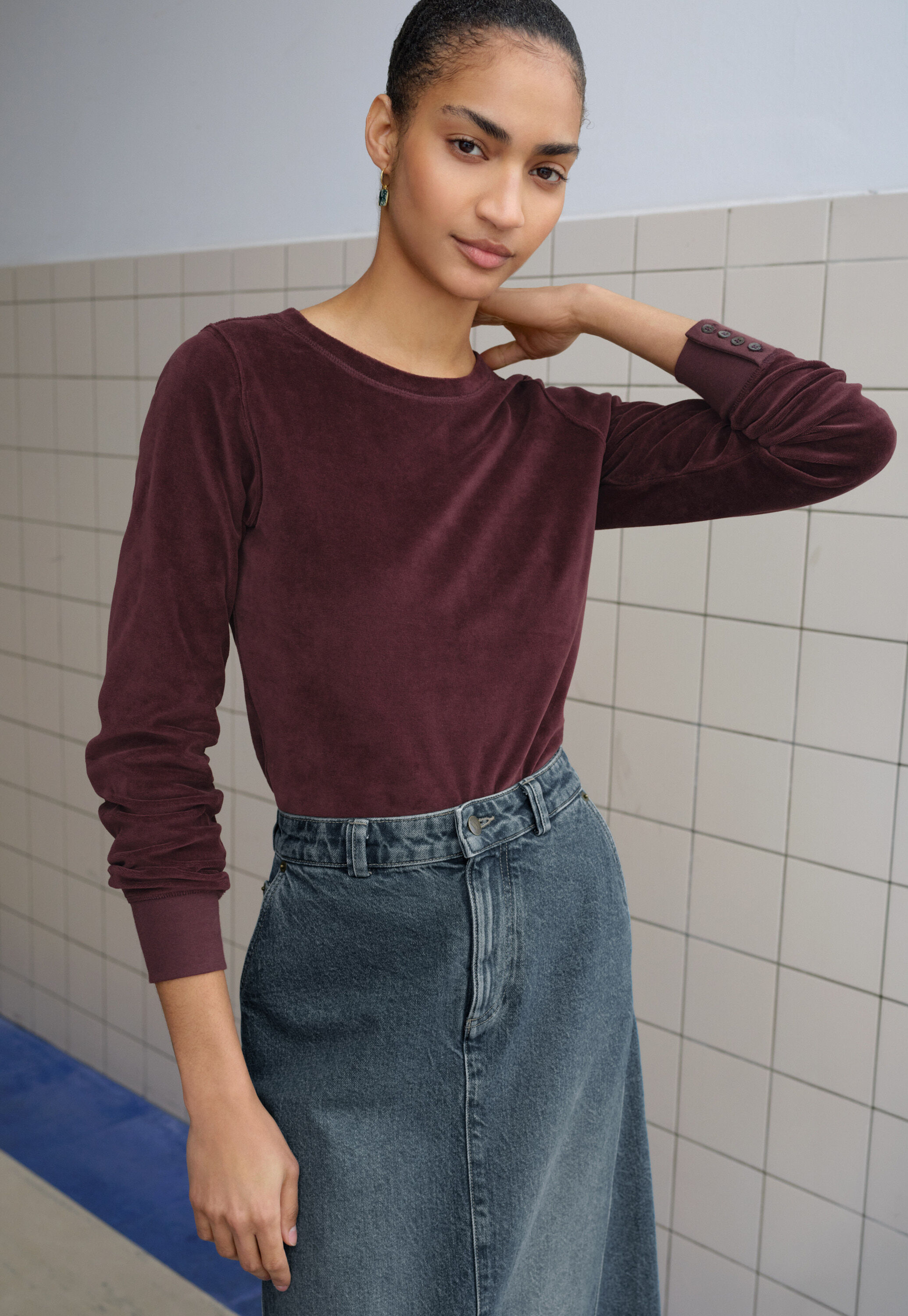 Gestreiftes T-Shirt