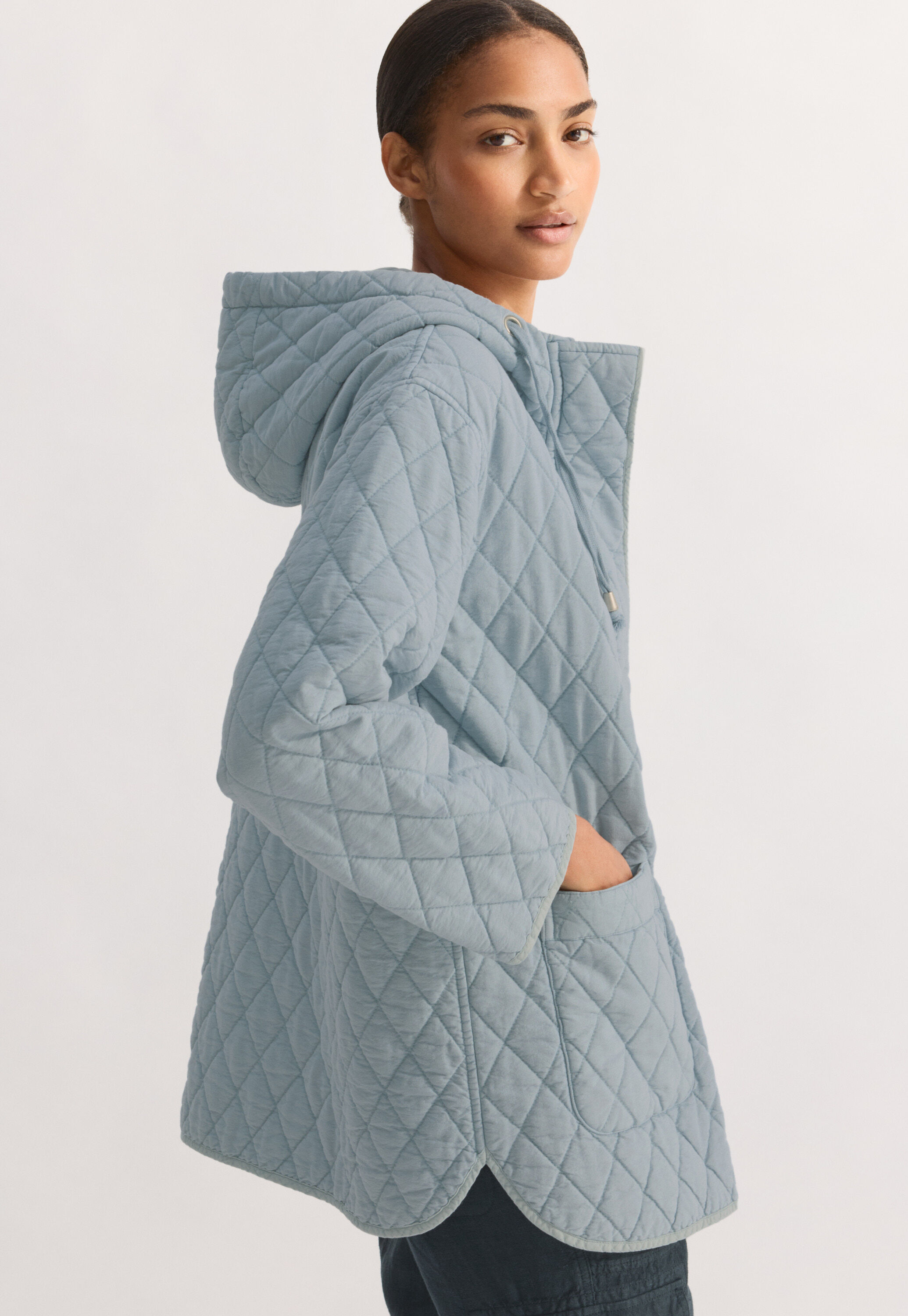 Bestickte Steppjacke