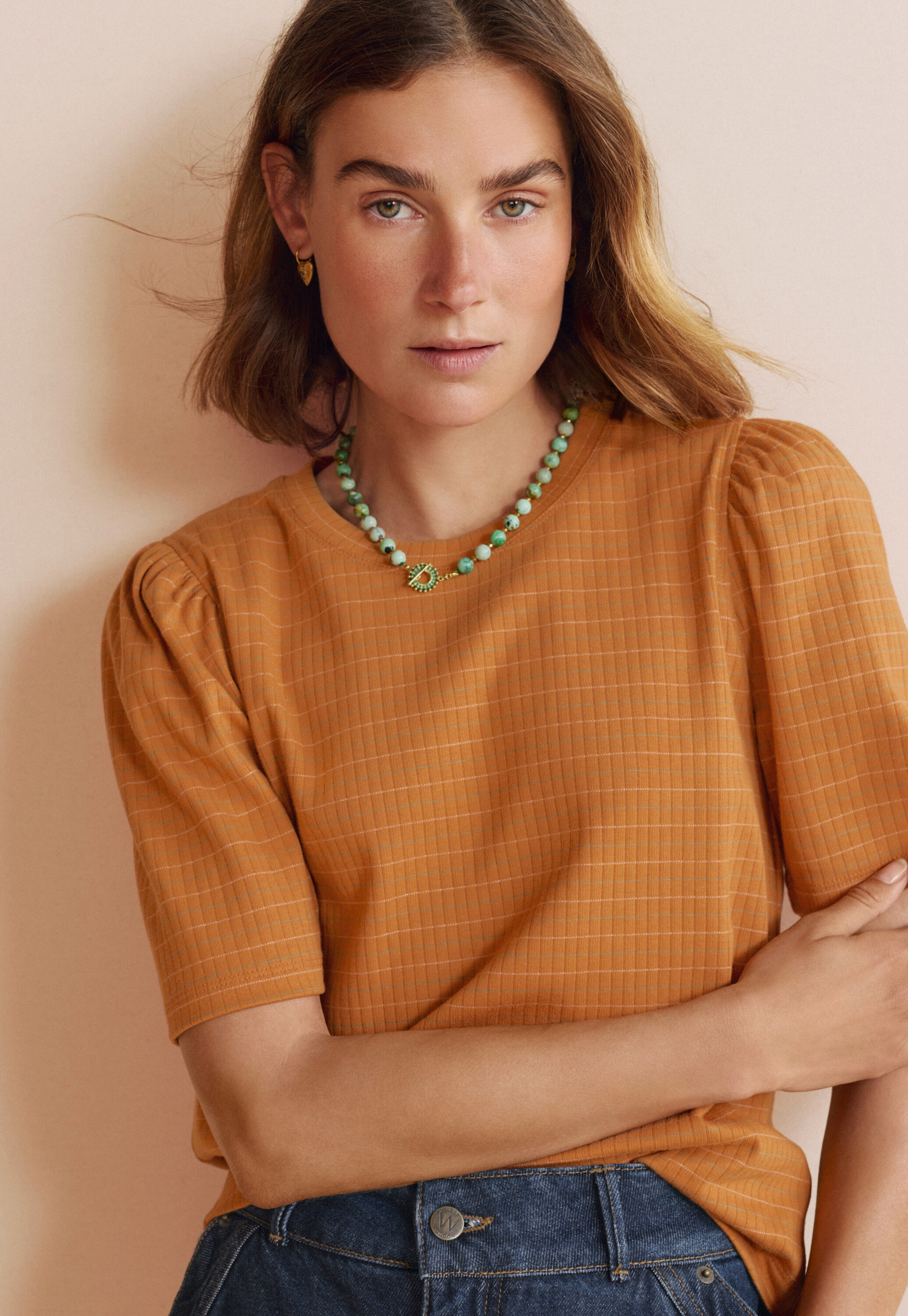 Cardigan mit Waffelmuster