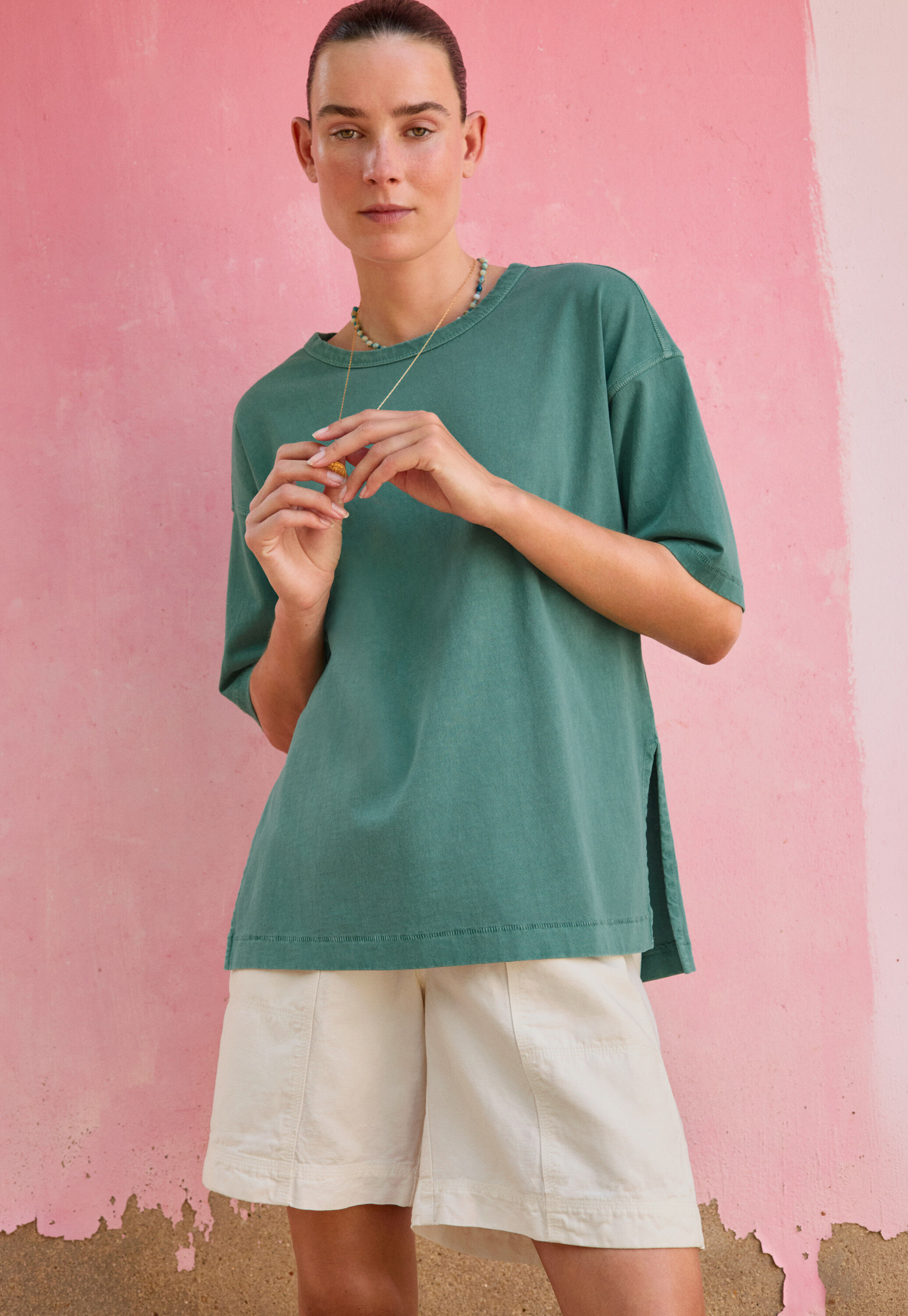 Safari-Shorts, Elfenbein, large