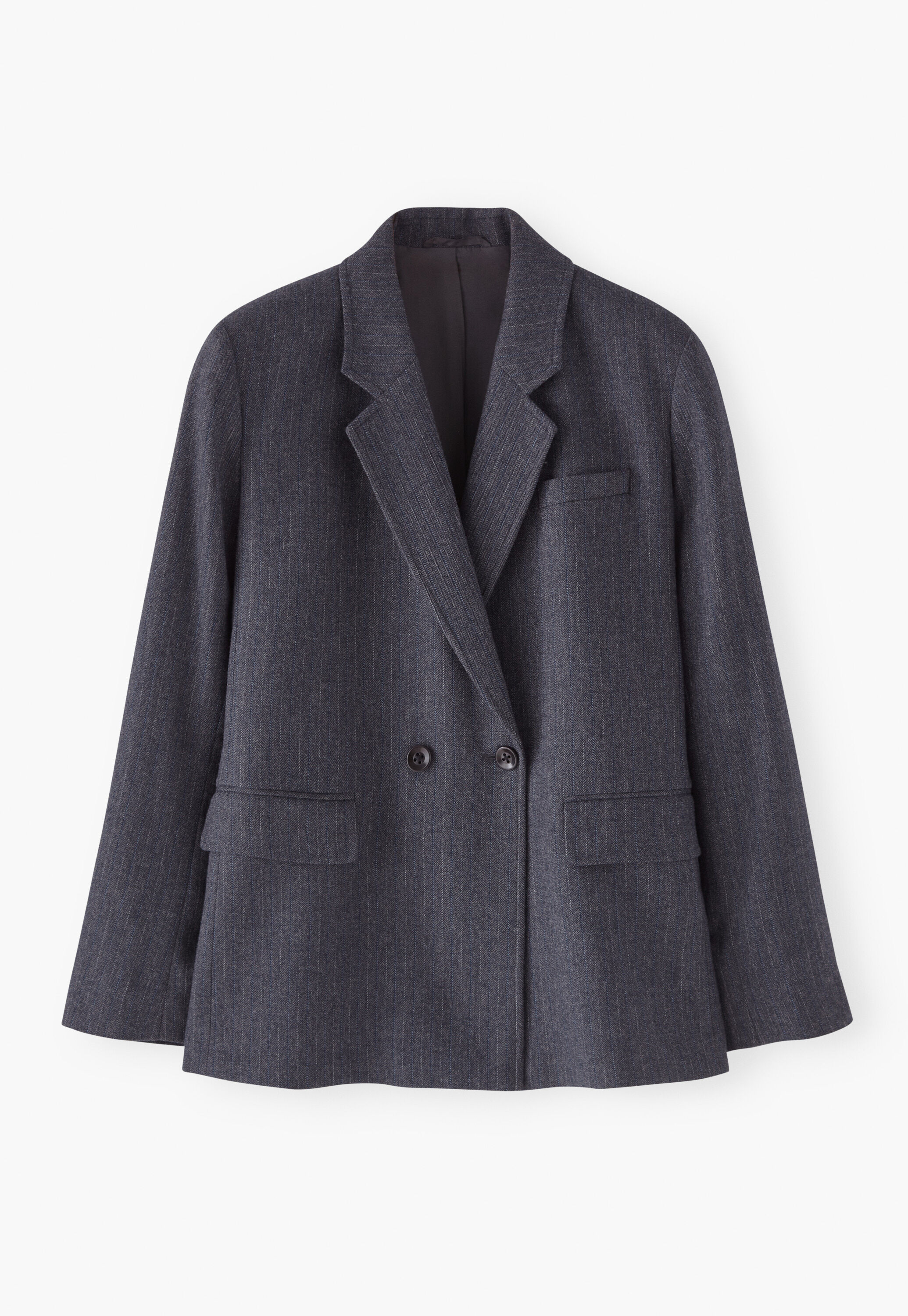 Blazer, Dunkelgrau, large