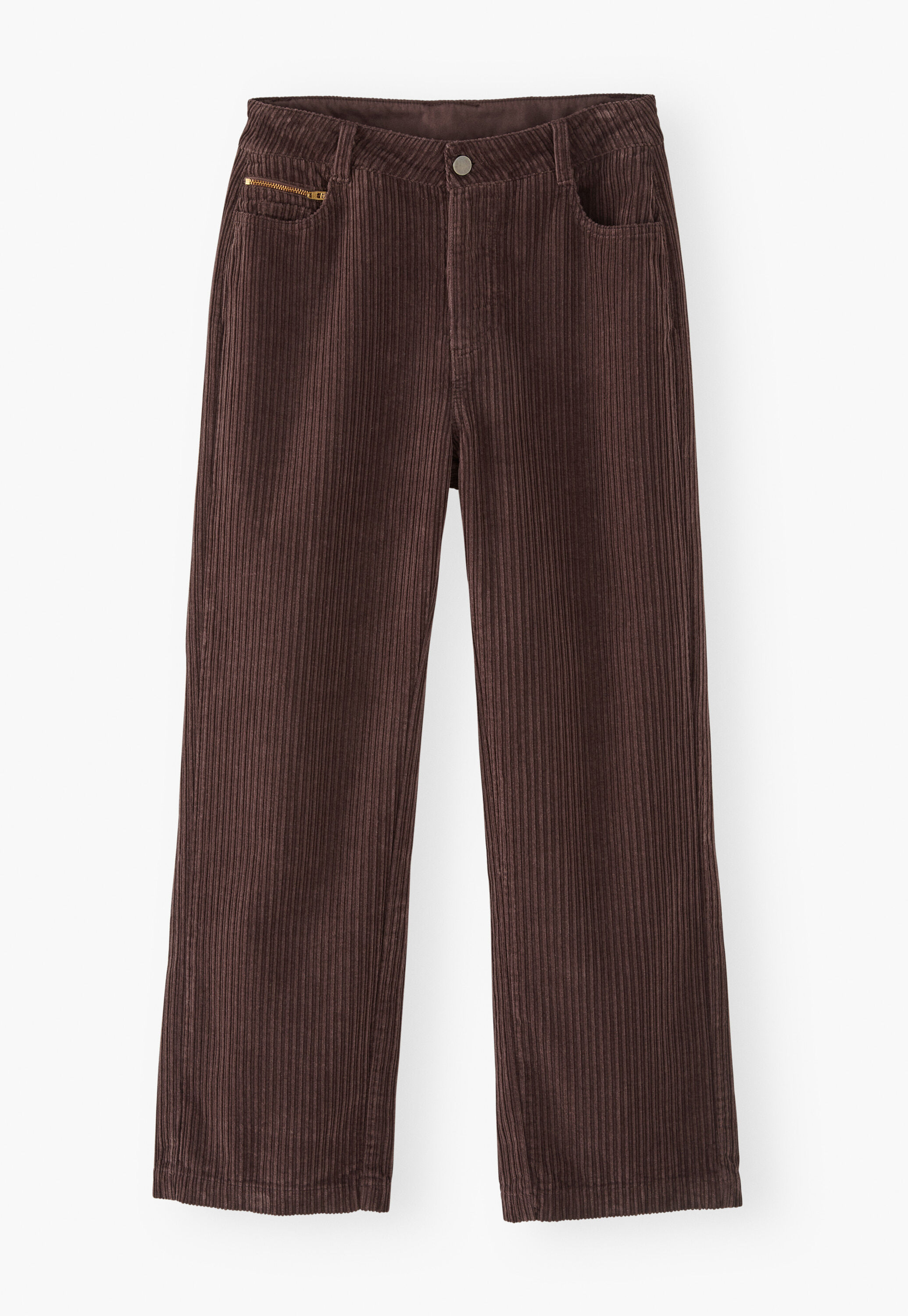 Cropped-Cordhose, Schokolade, large