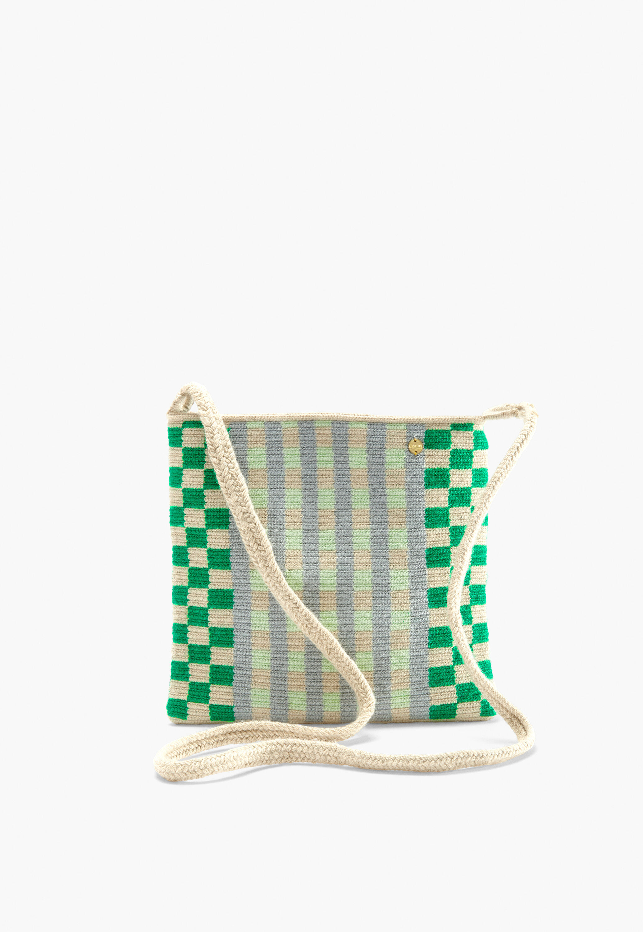 Gewebte Crossbody-Tasche