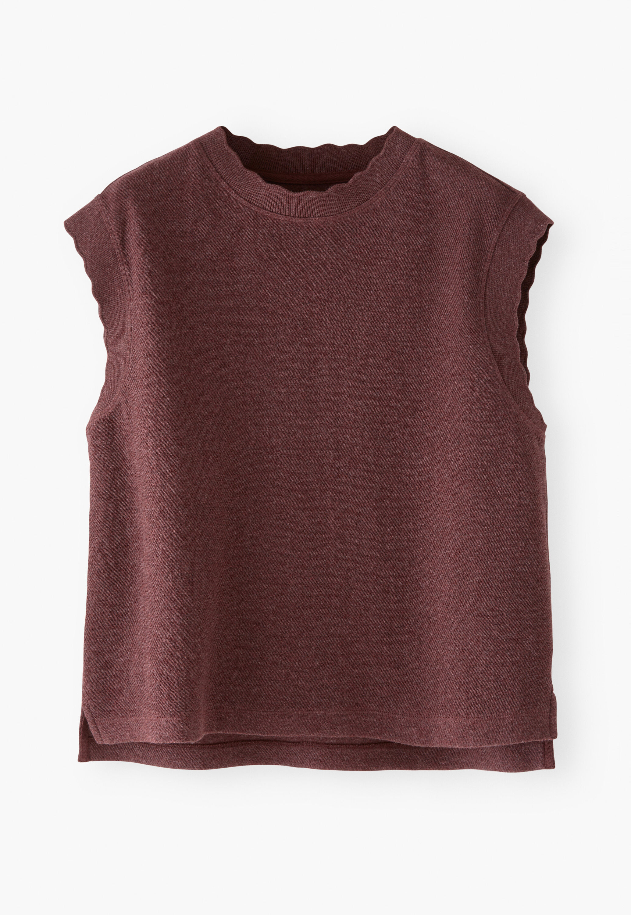 &Auml;rmelloses Sweatshirt, Wein, large