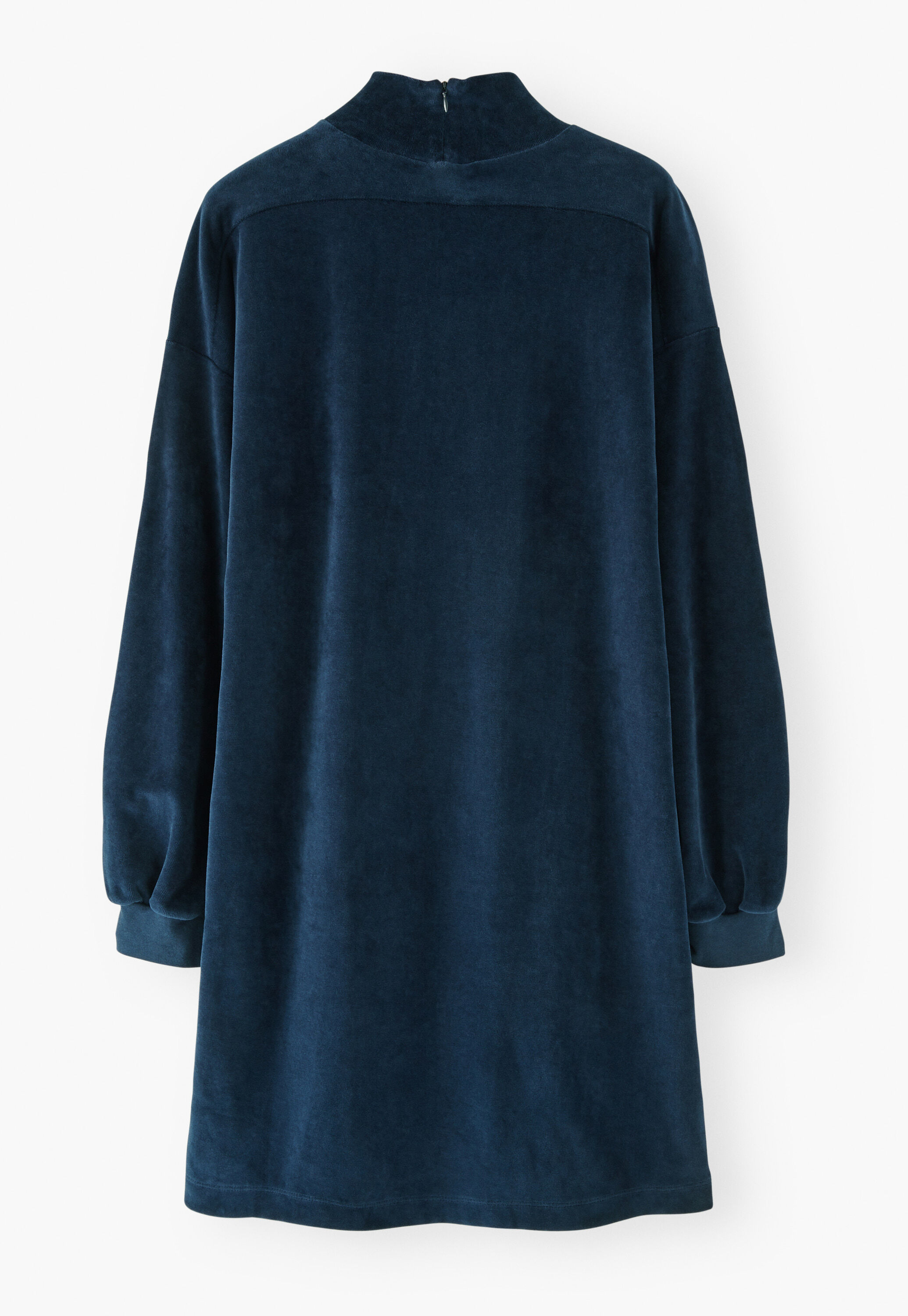 Sweatshirtkleid aus Jersey, Indigo, large
