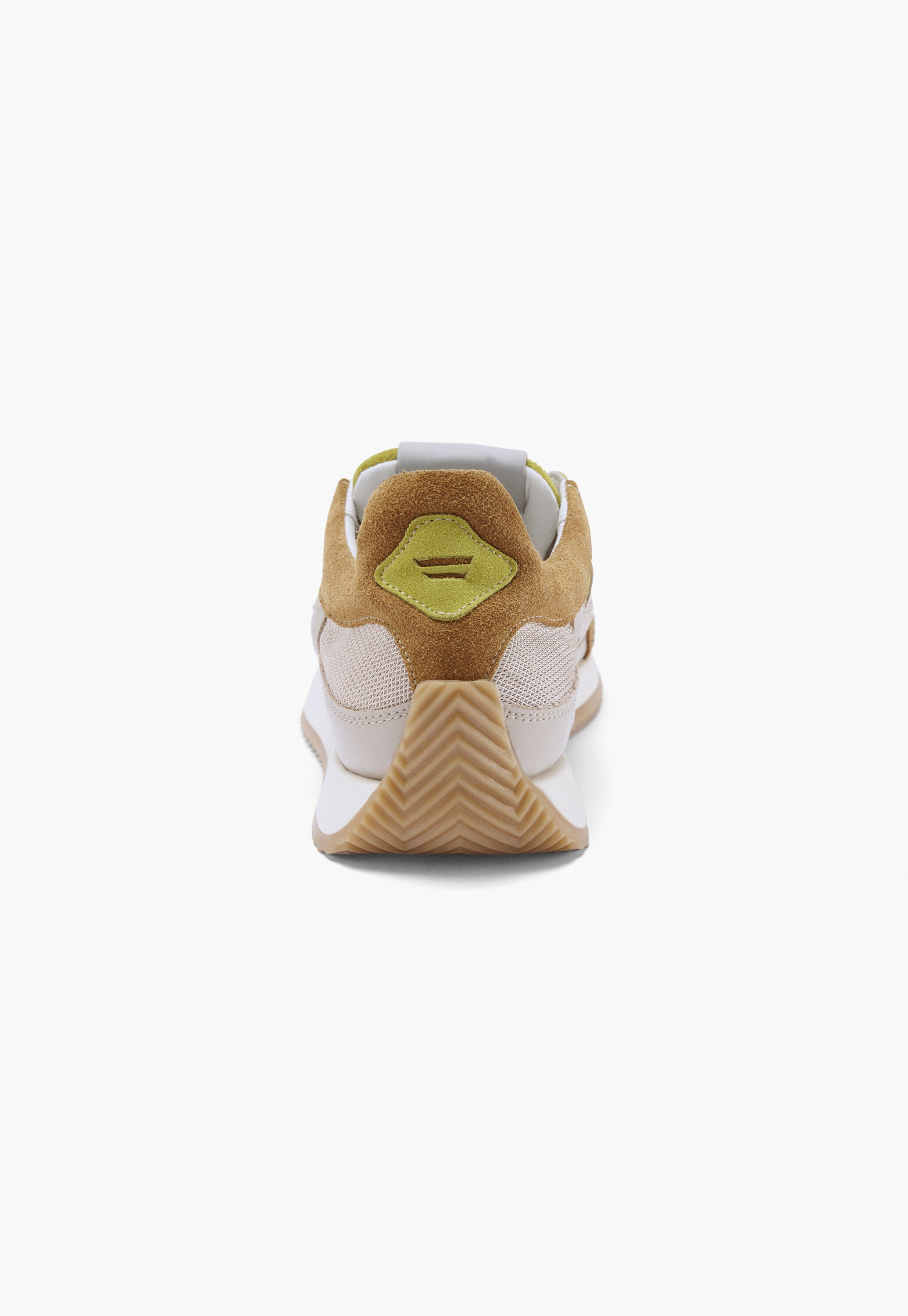 Sneaker, Cognac/Ecru, large