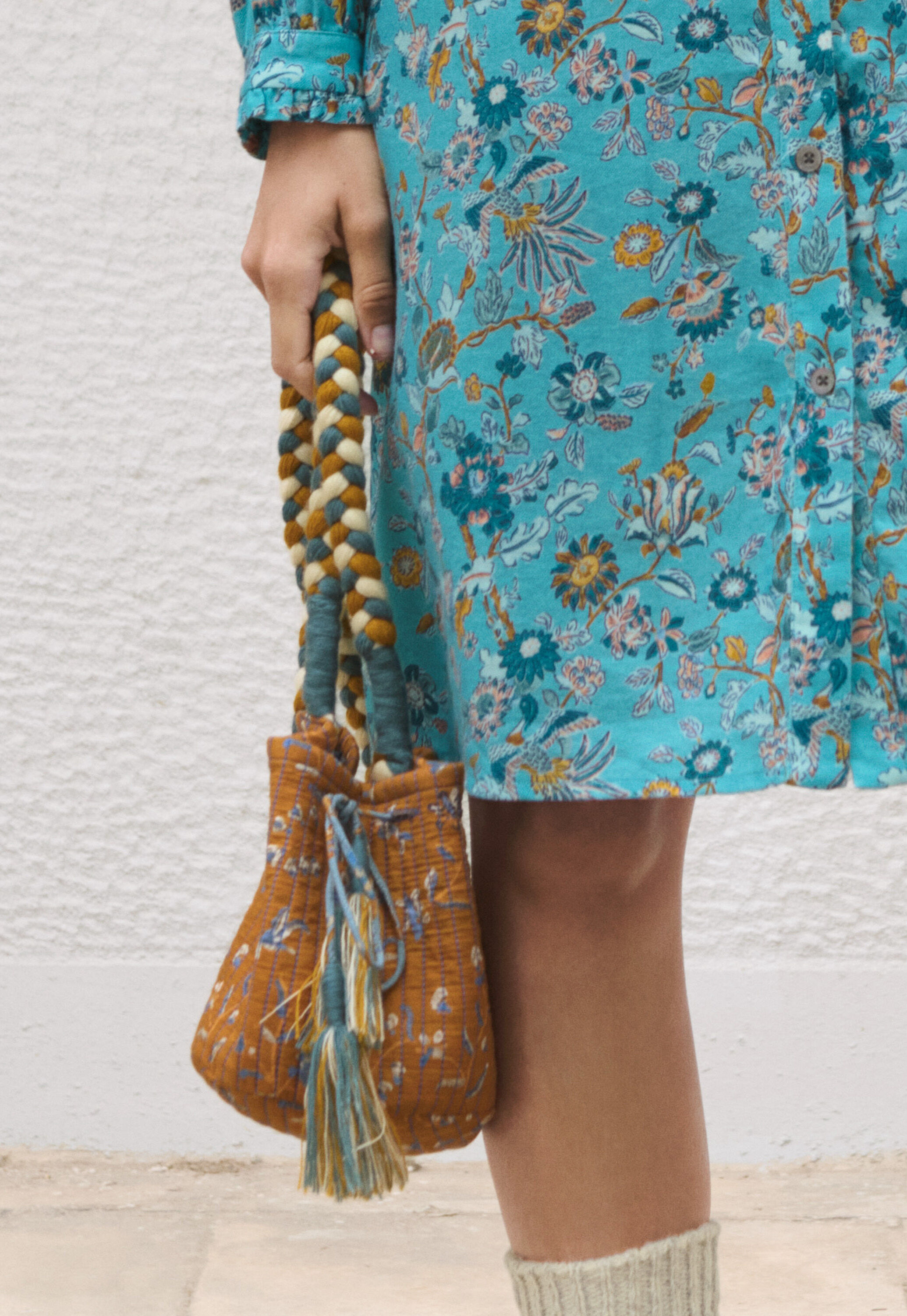 Bedruckte Crossbody-Tasche