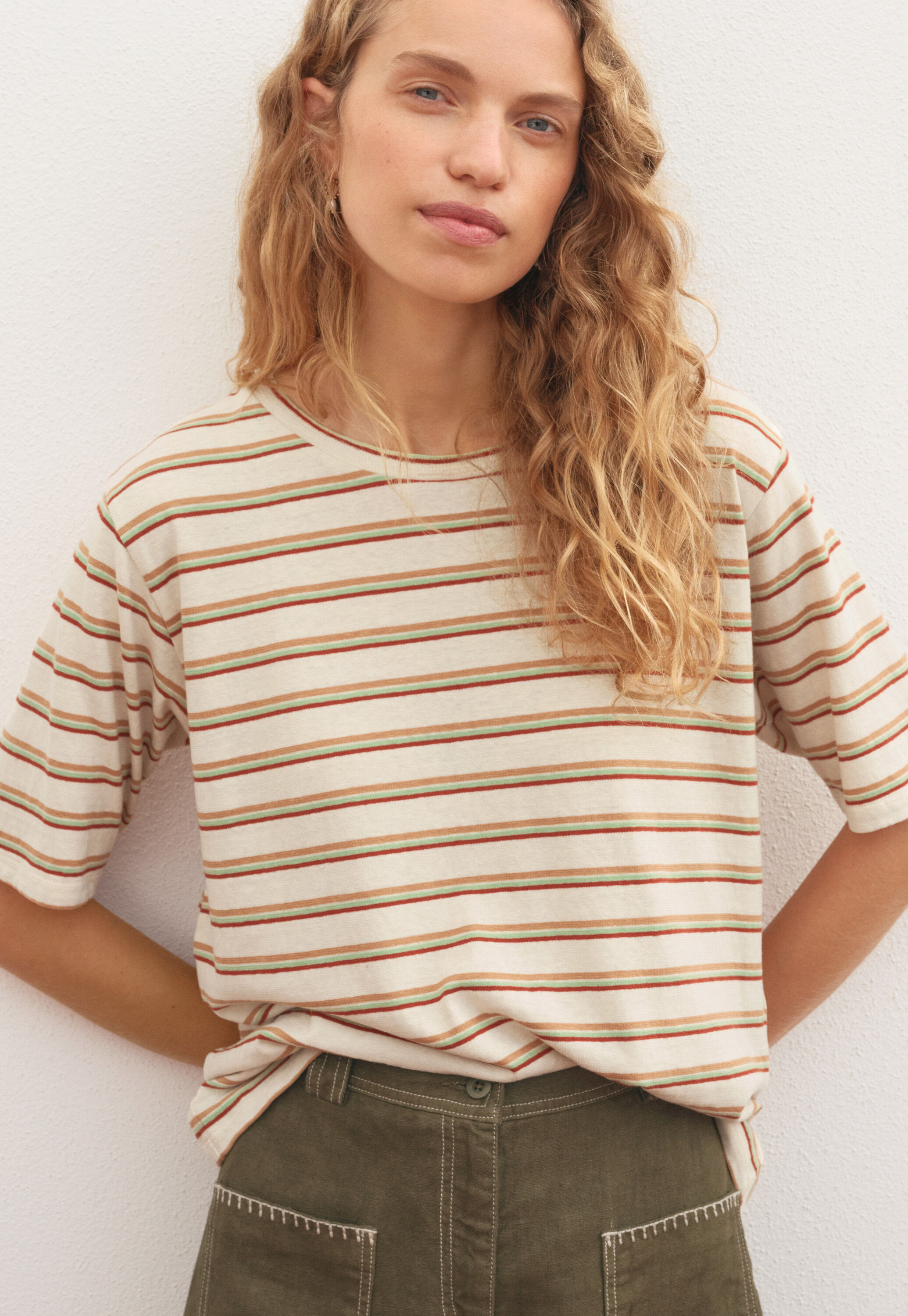 Gestreiftes T-Shirt