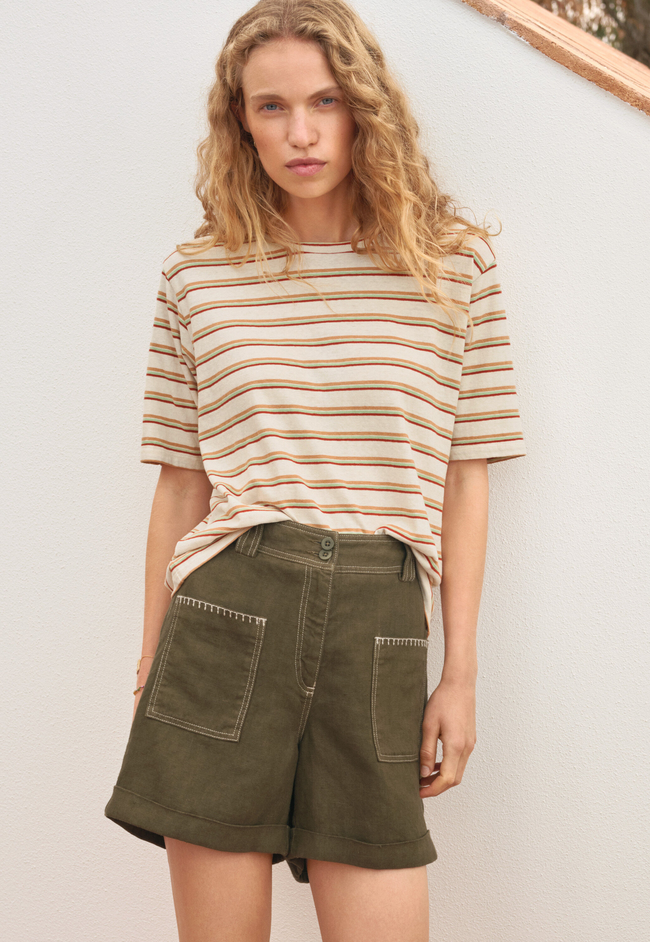 Gestreiftes T-Shirt