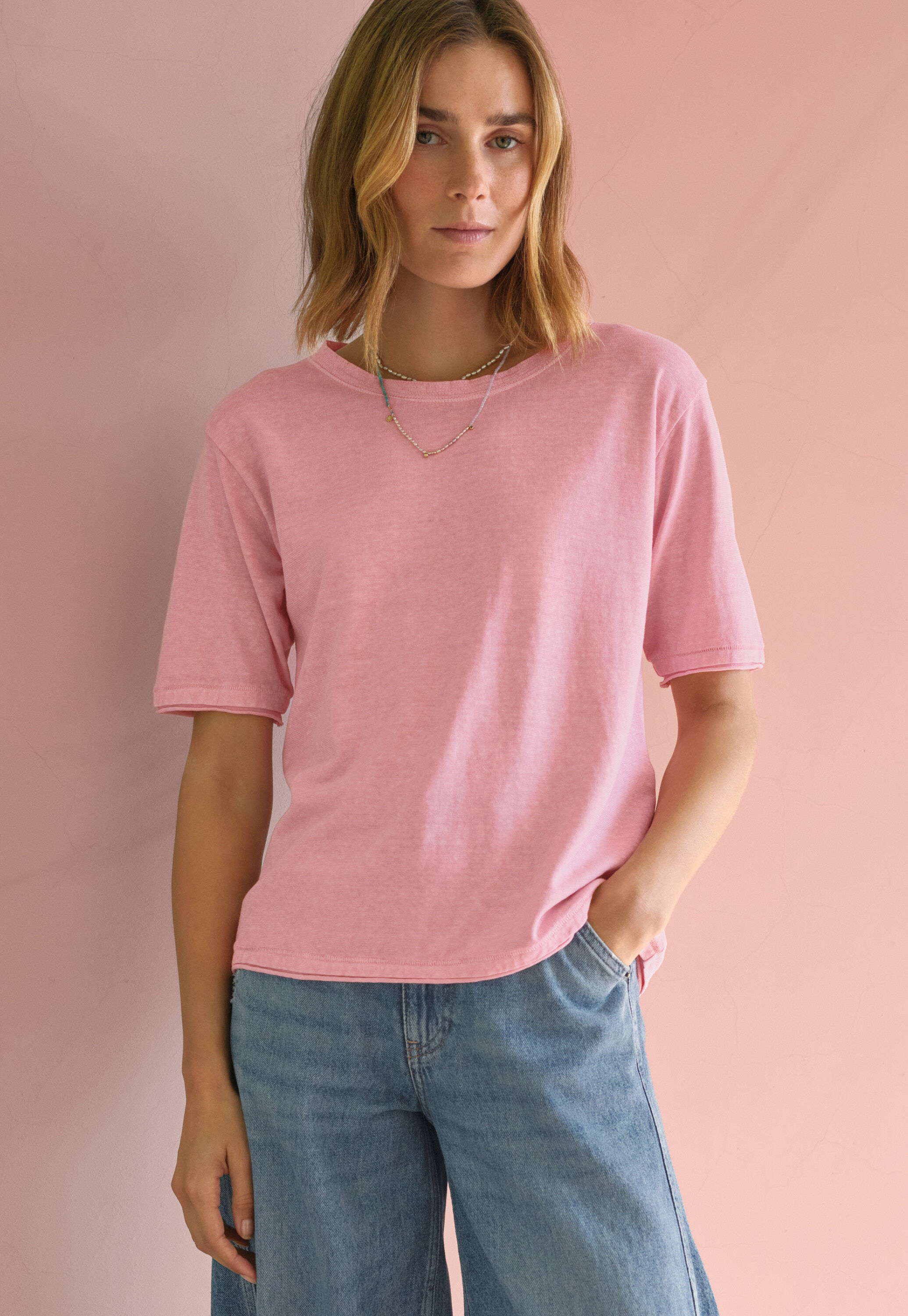 Kastiges T-Shirt