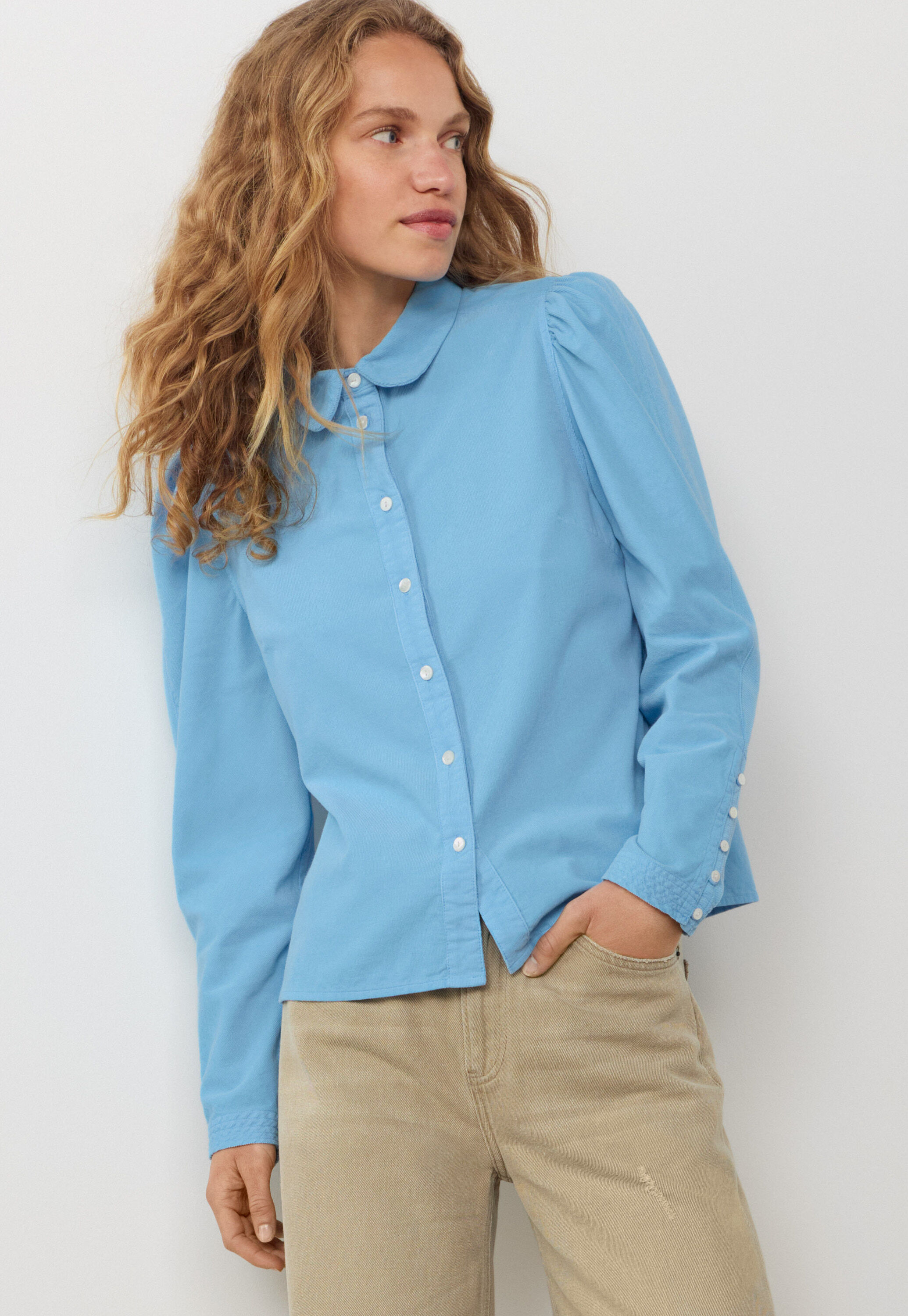 Durchgekn&ouml;pfte Bluse