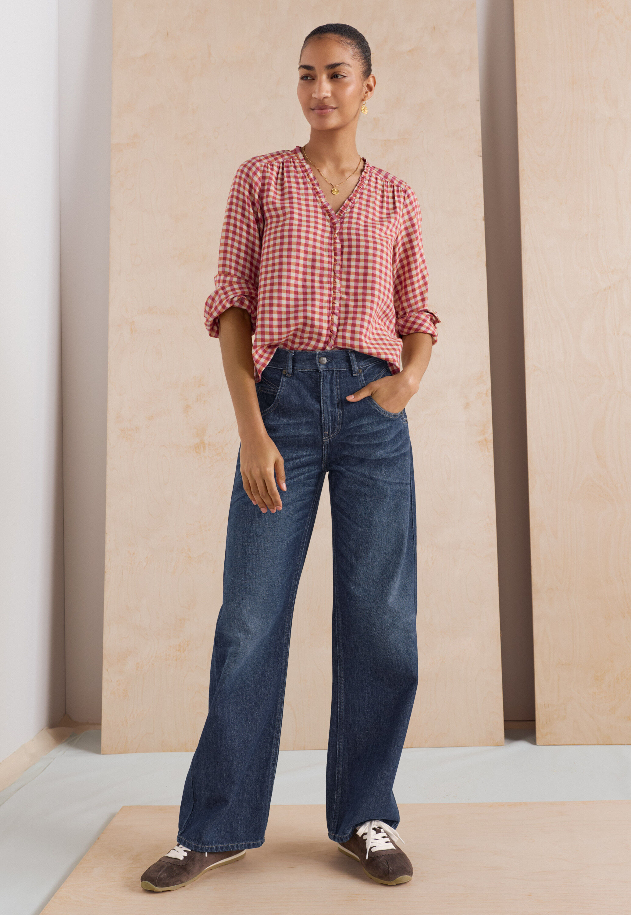Jeans mit geradem Bein