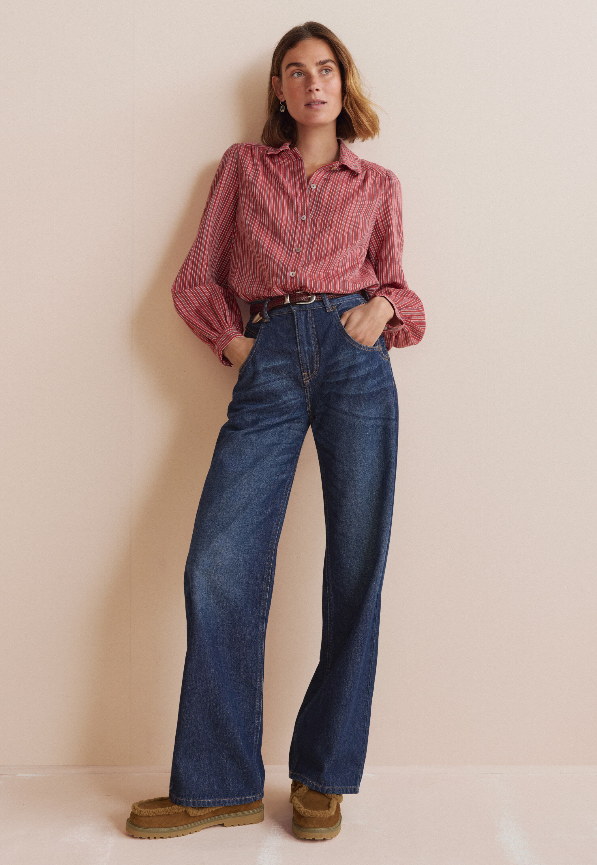 Jeans mit geradem Bein