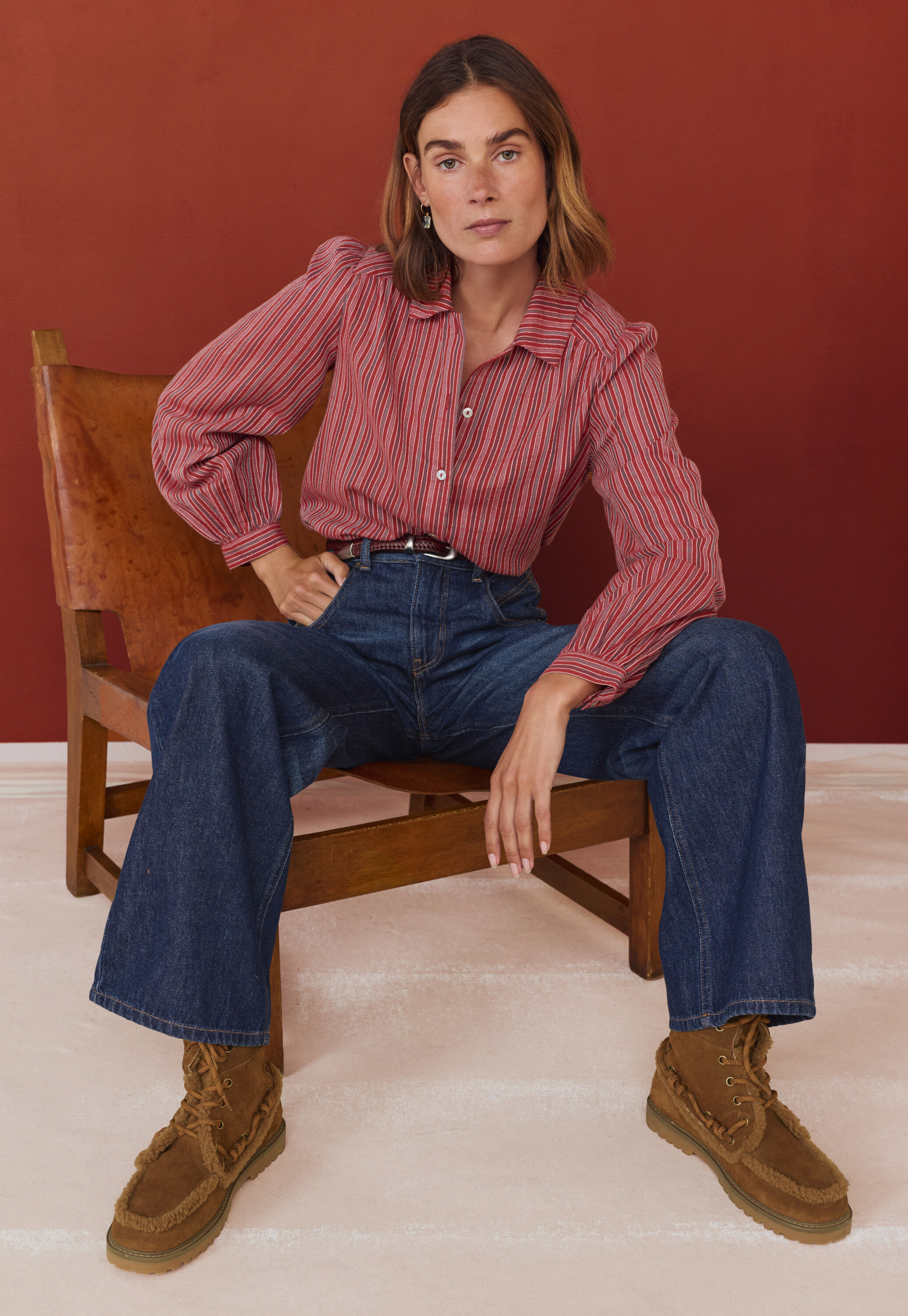 Jeans mit geradem Bein