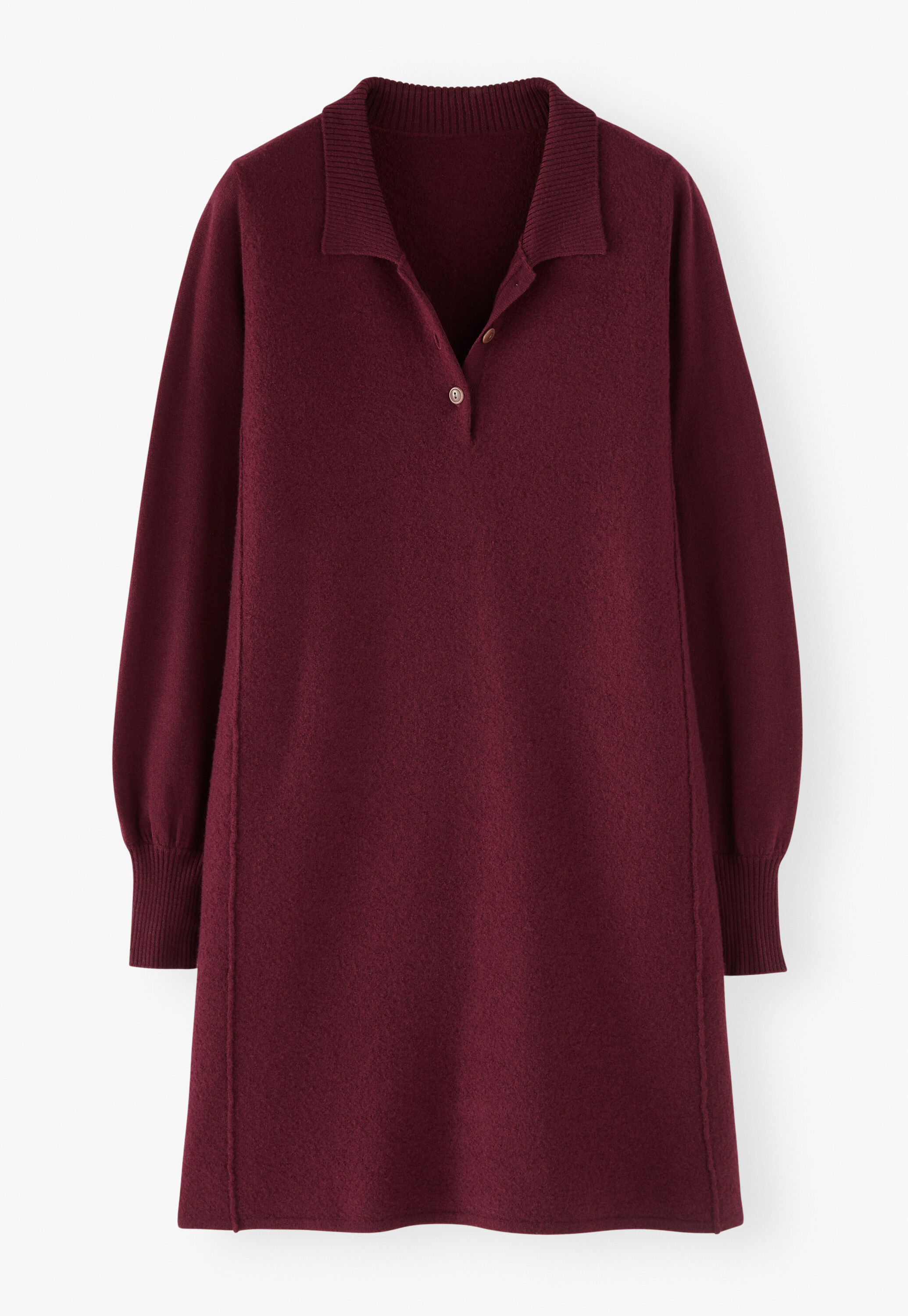 Kurzes Kleid mit Kragen
