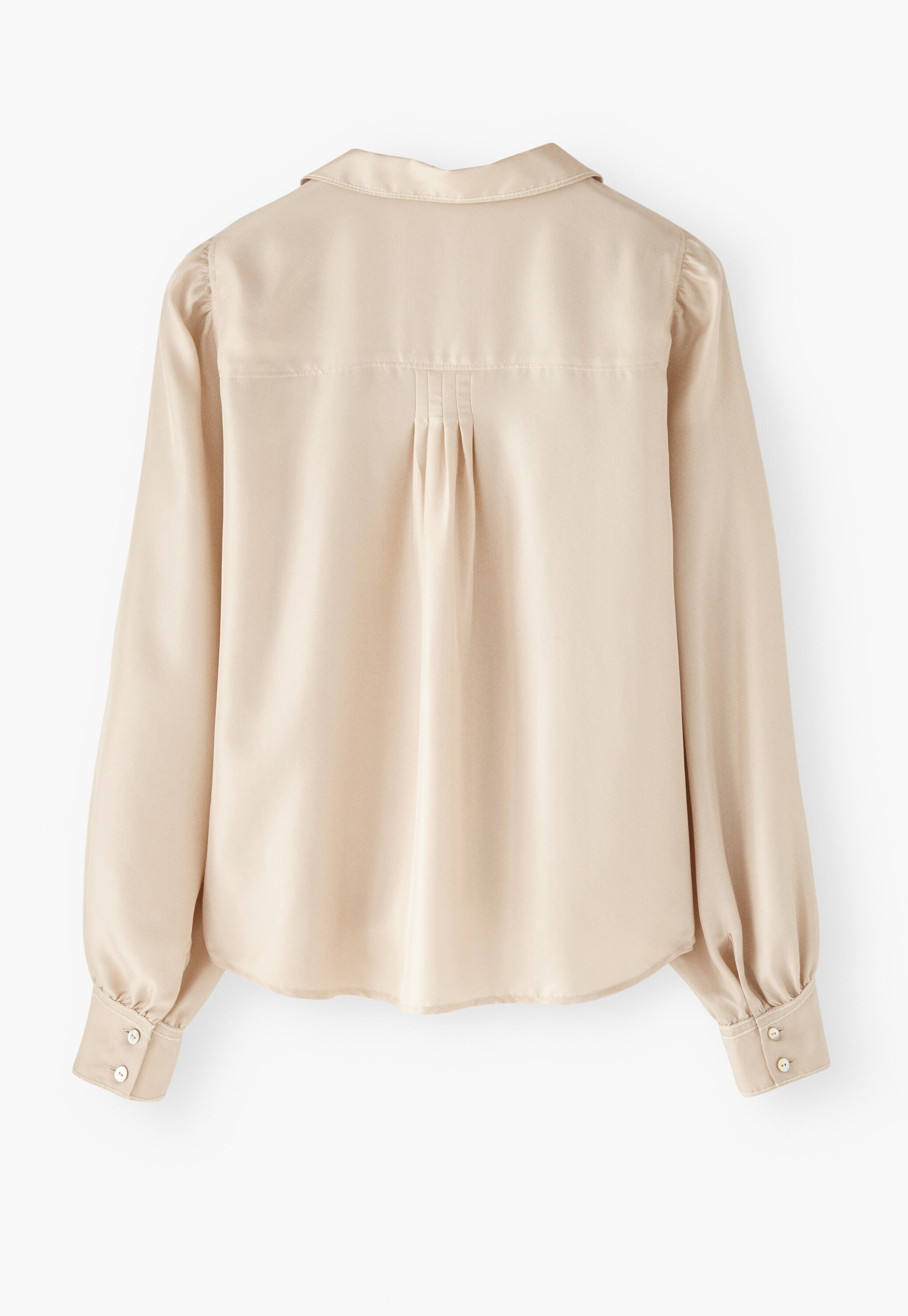 Bluse mit Ziern&auml;hten