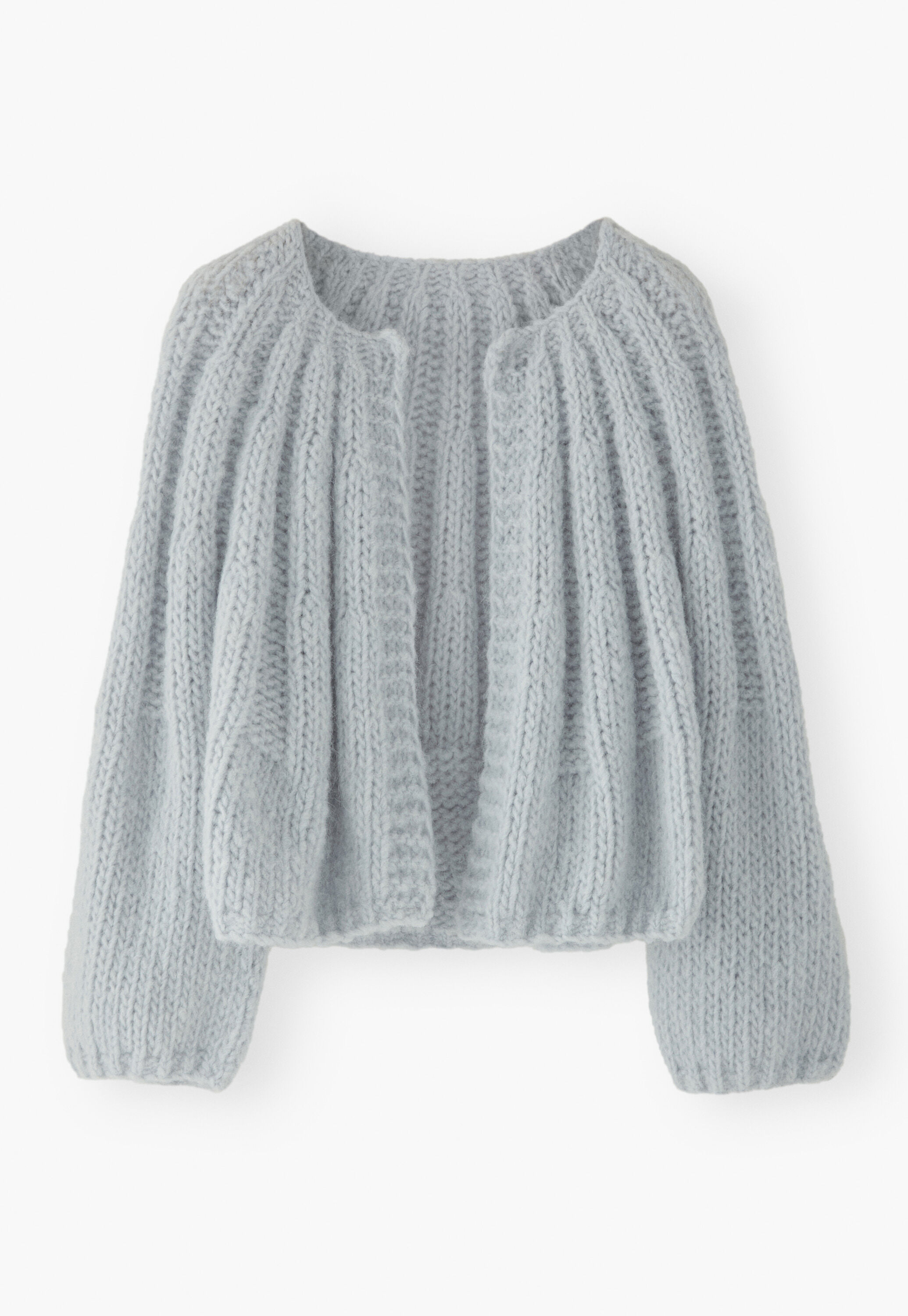 Handgestrickter Cardigan
