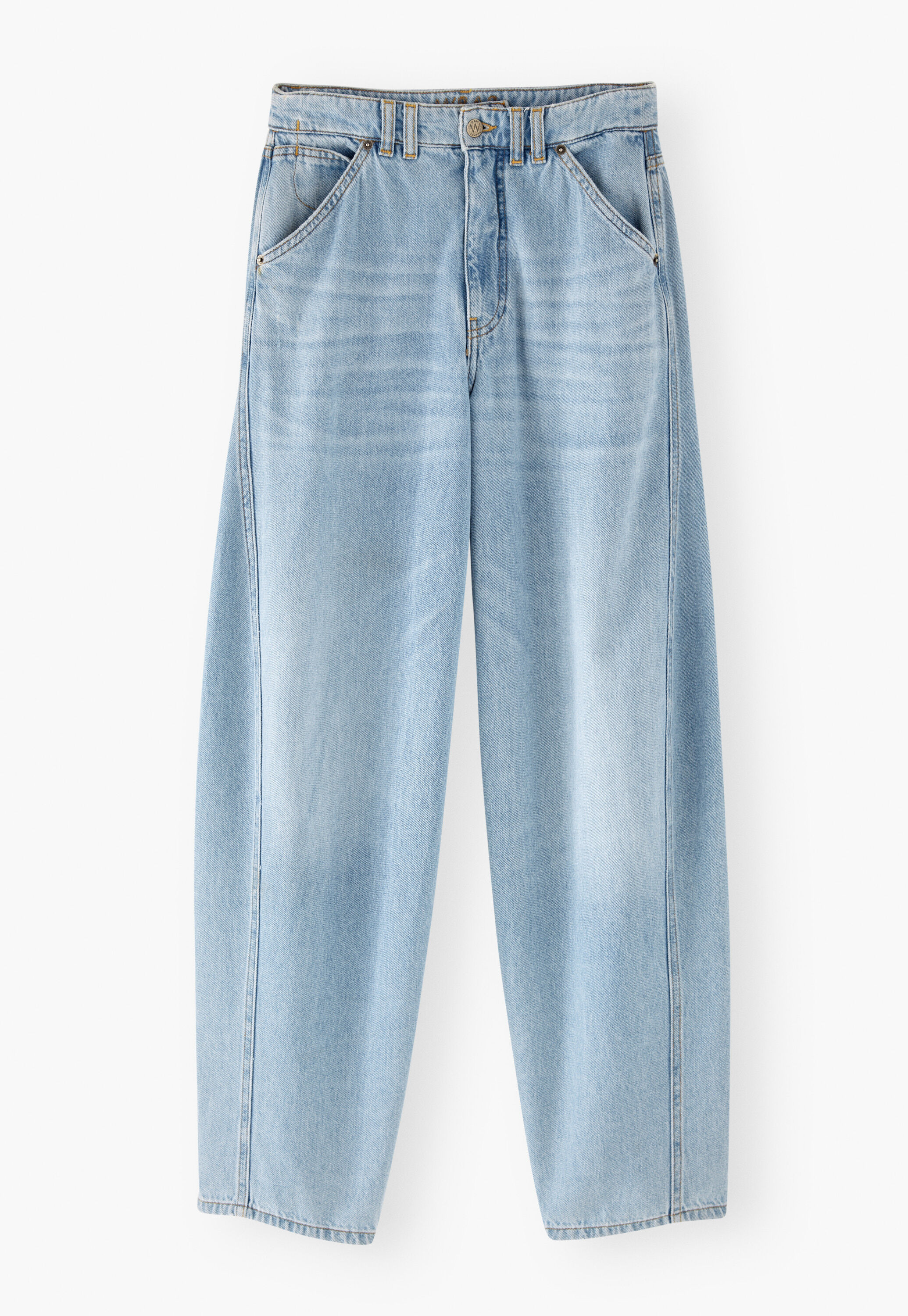 Jeans mit Nahtdetails