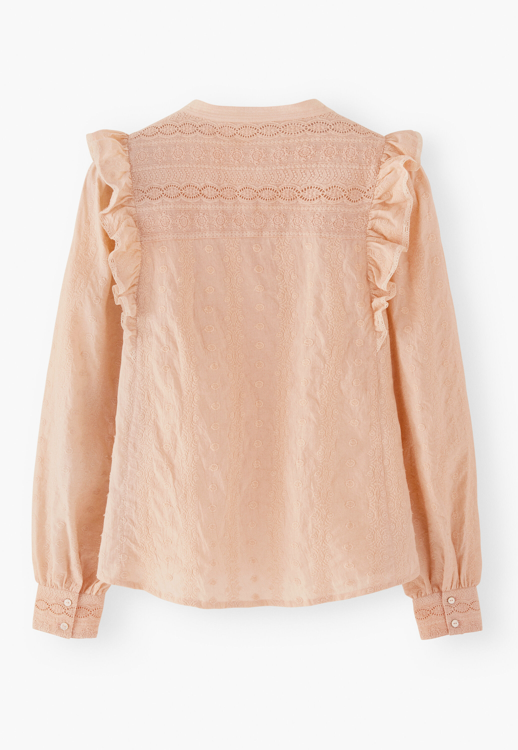 Broderie-Bluse