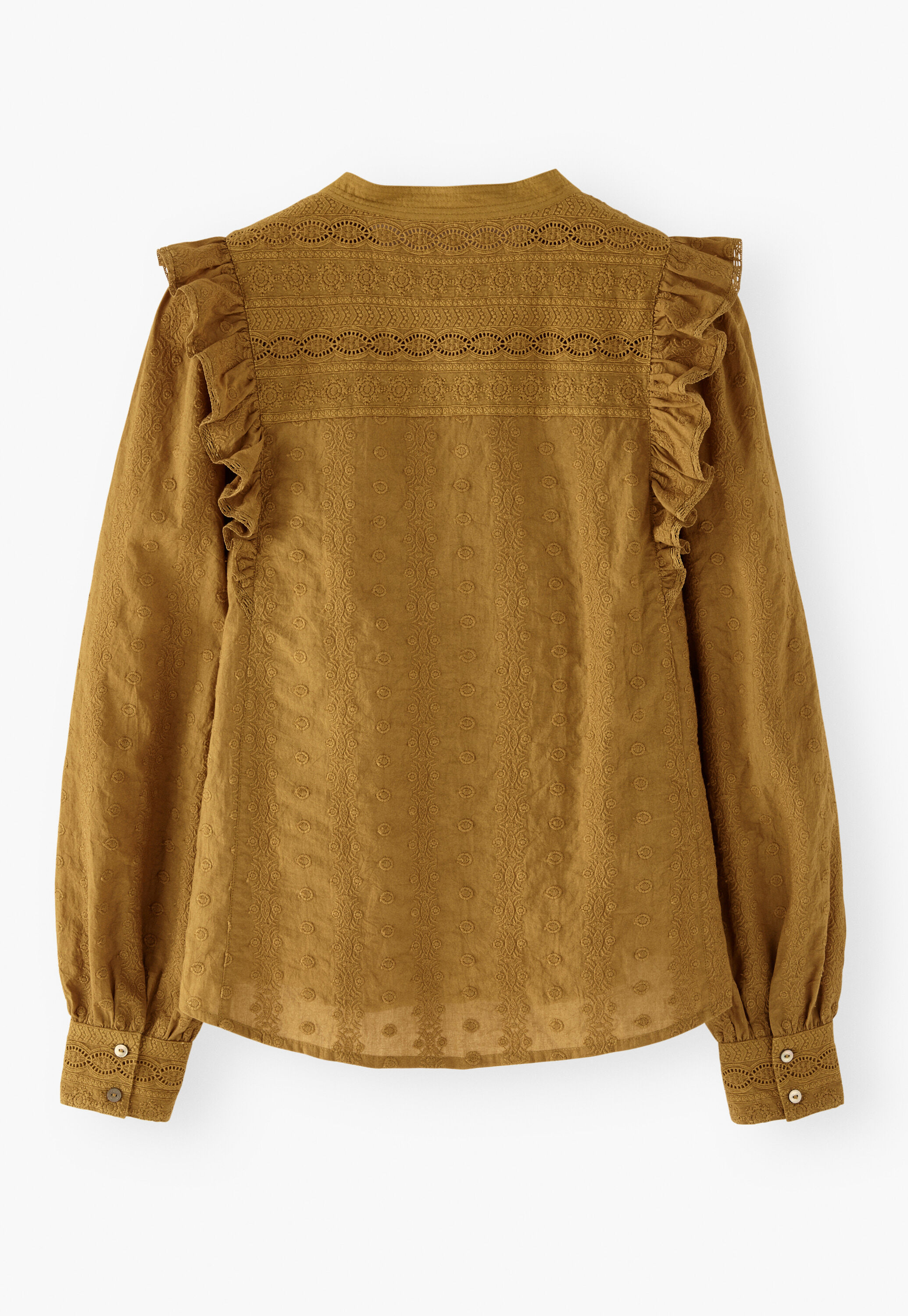 Broderie-Bluse