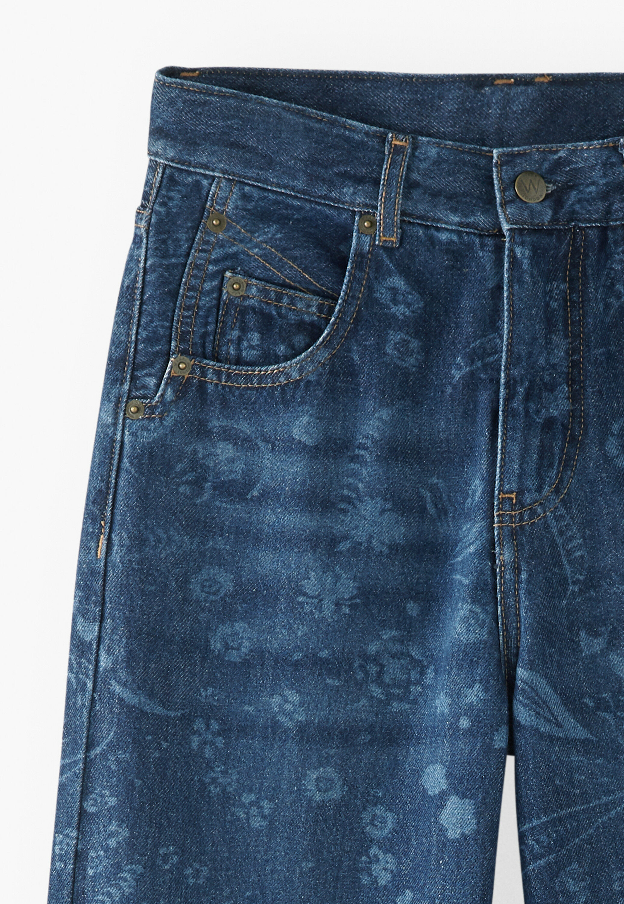 Jeans mit Laser-Effekt