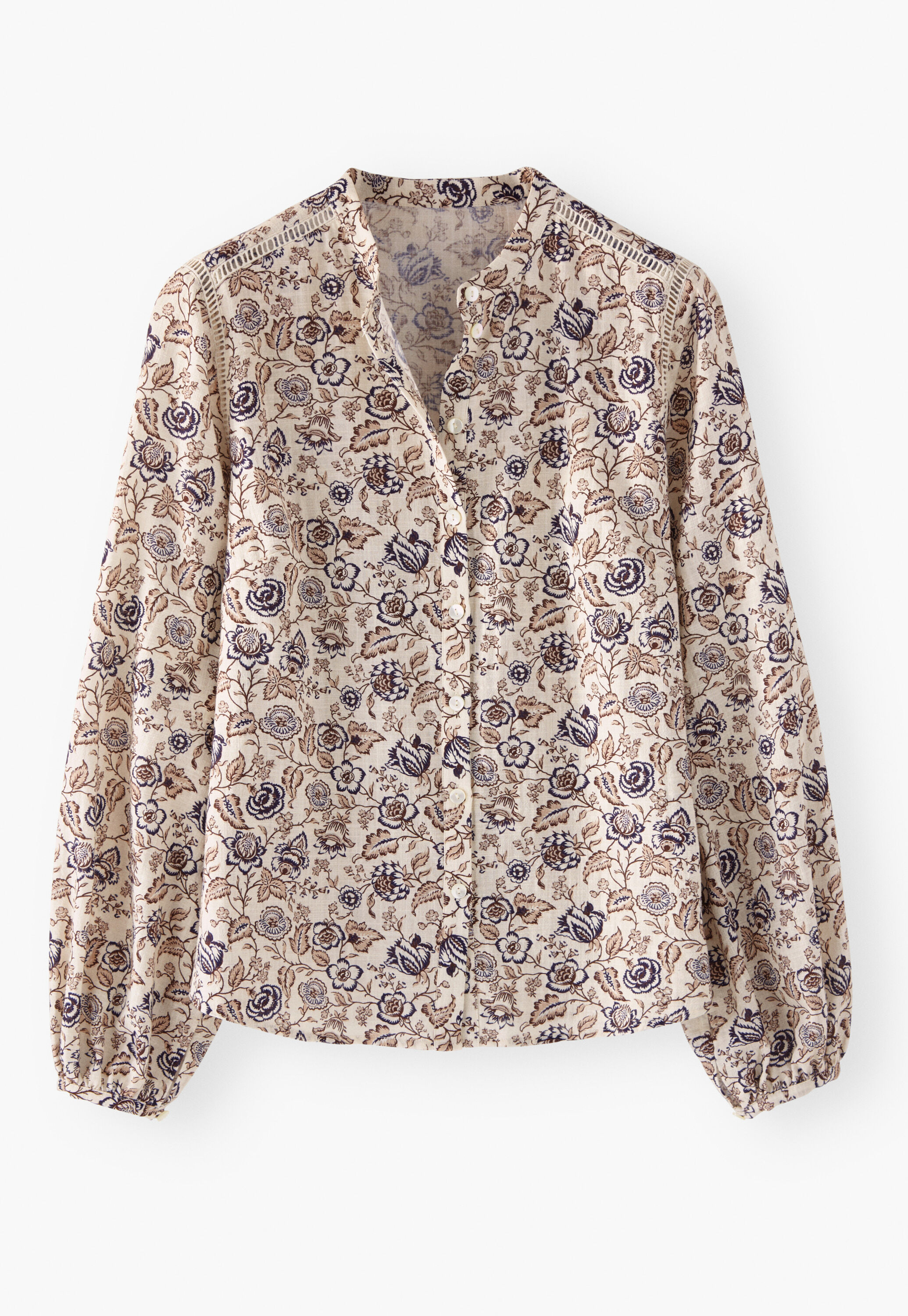 Bluse mit Print
