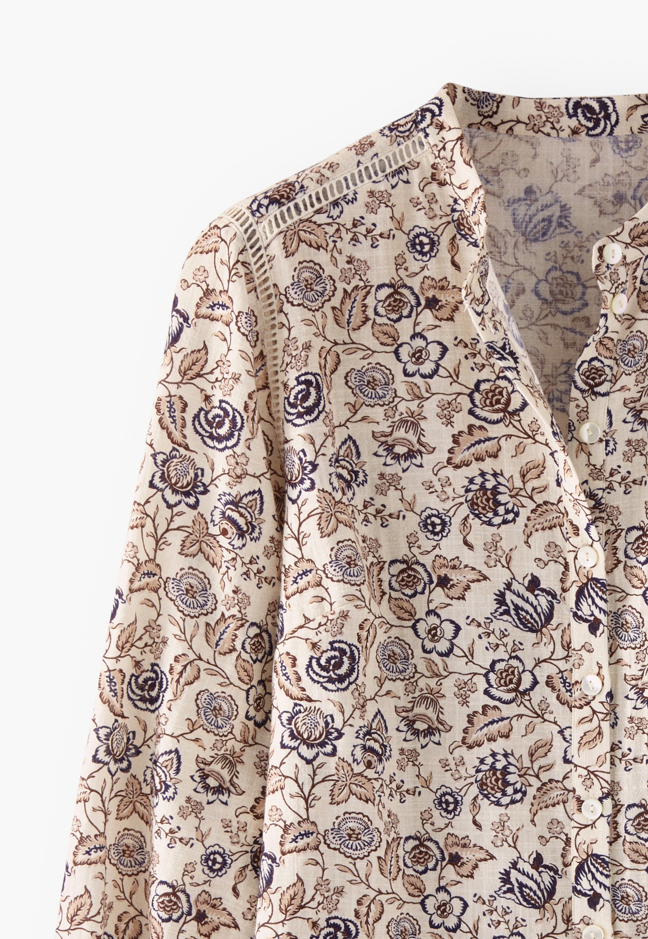 Bluse mit Print