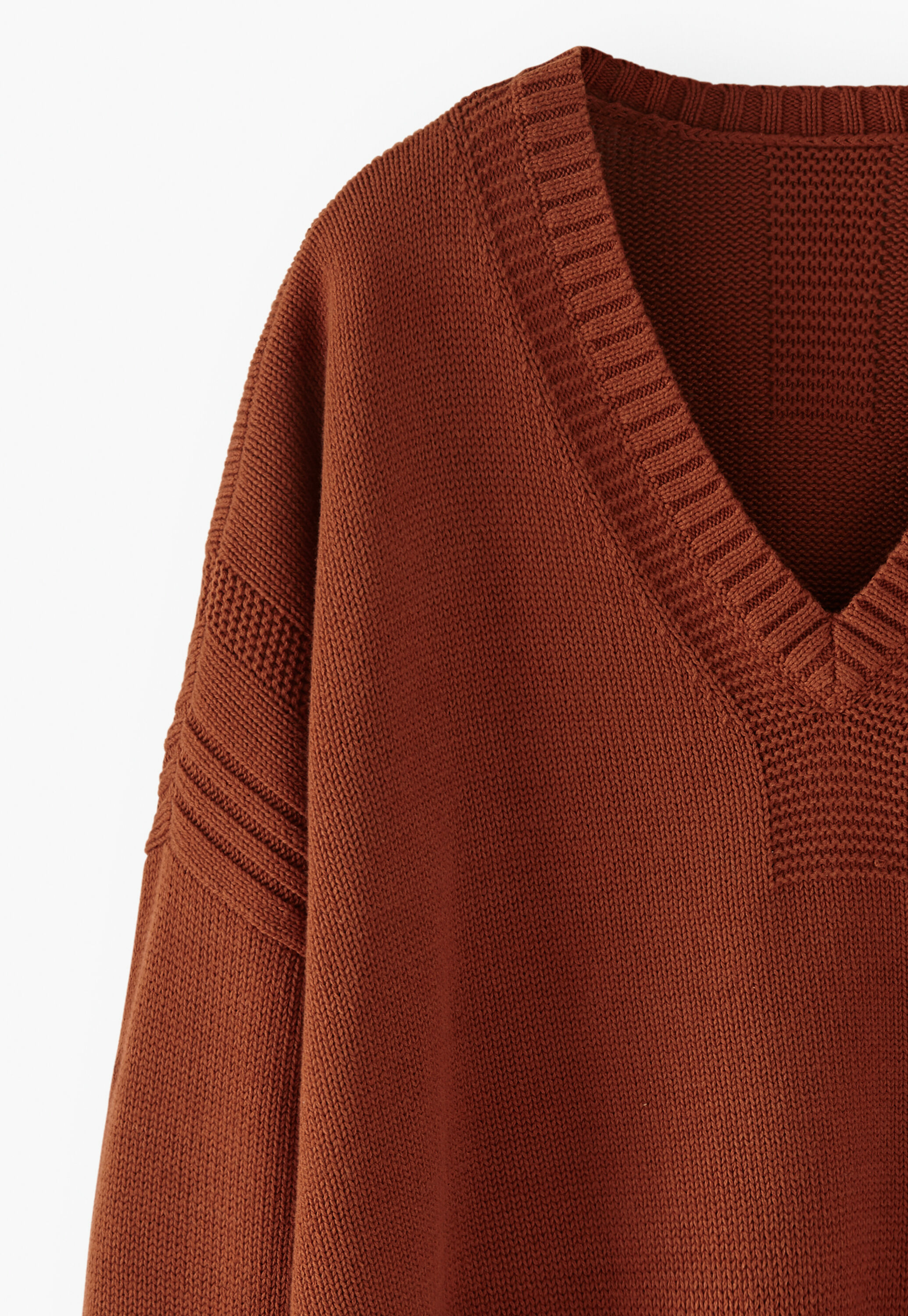 Pullover mit V-Ausschnitt