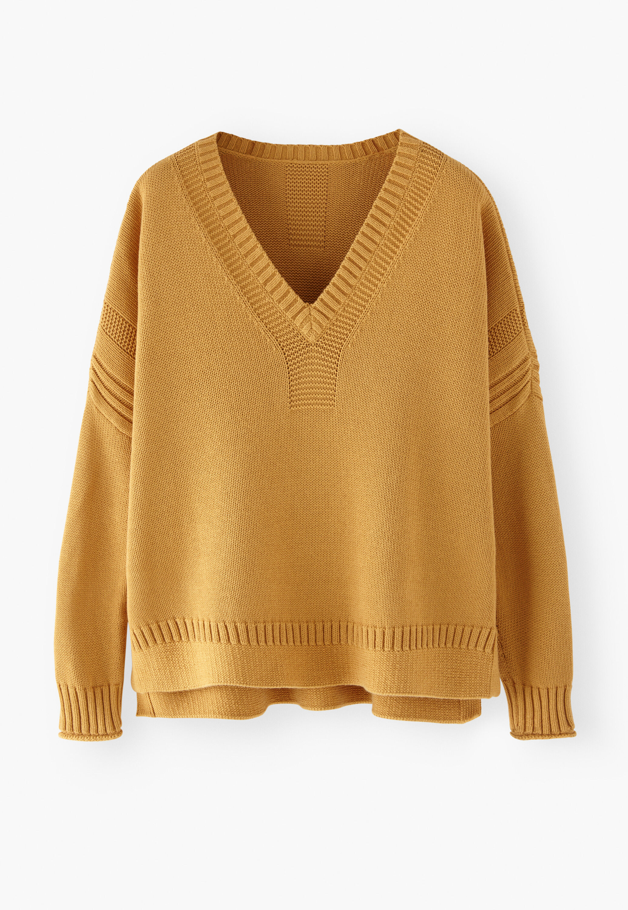 Pullover mit V-Ausschnitt