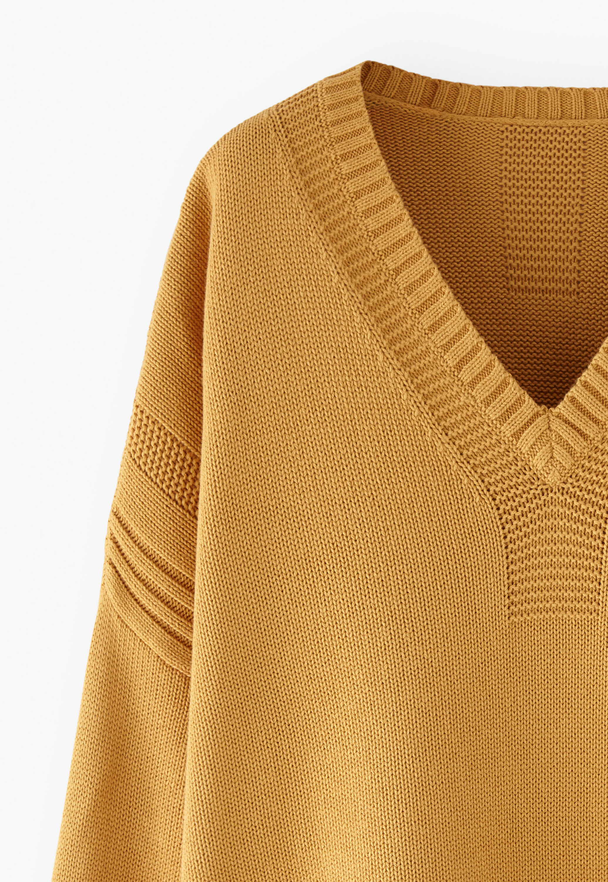 Pullover mit V-Ausschnitt