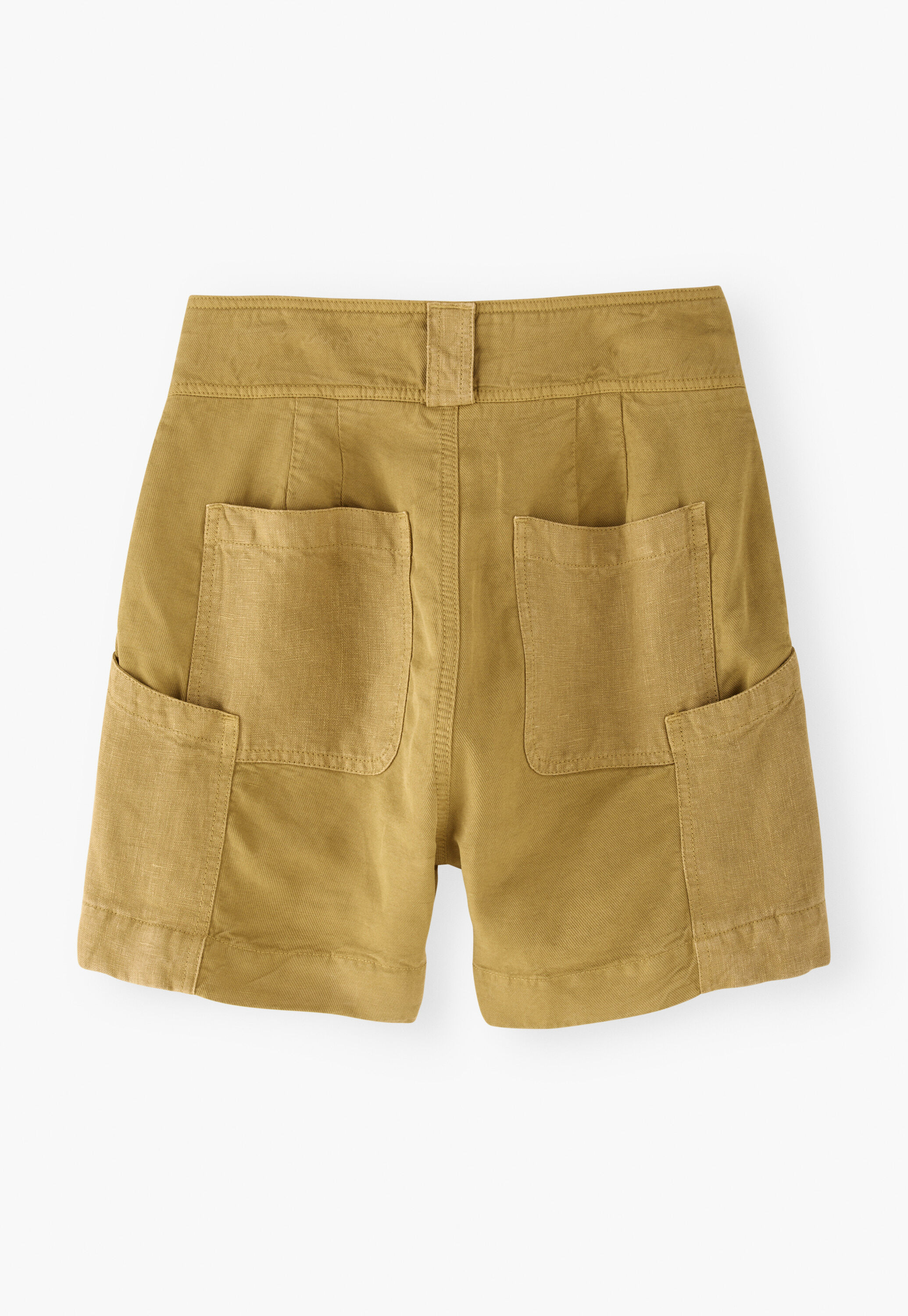 Kontraststoff-Shorts