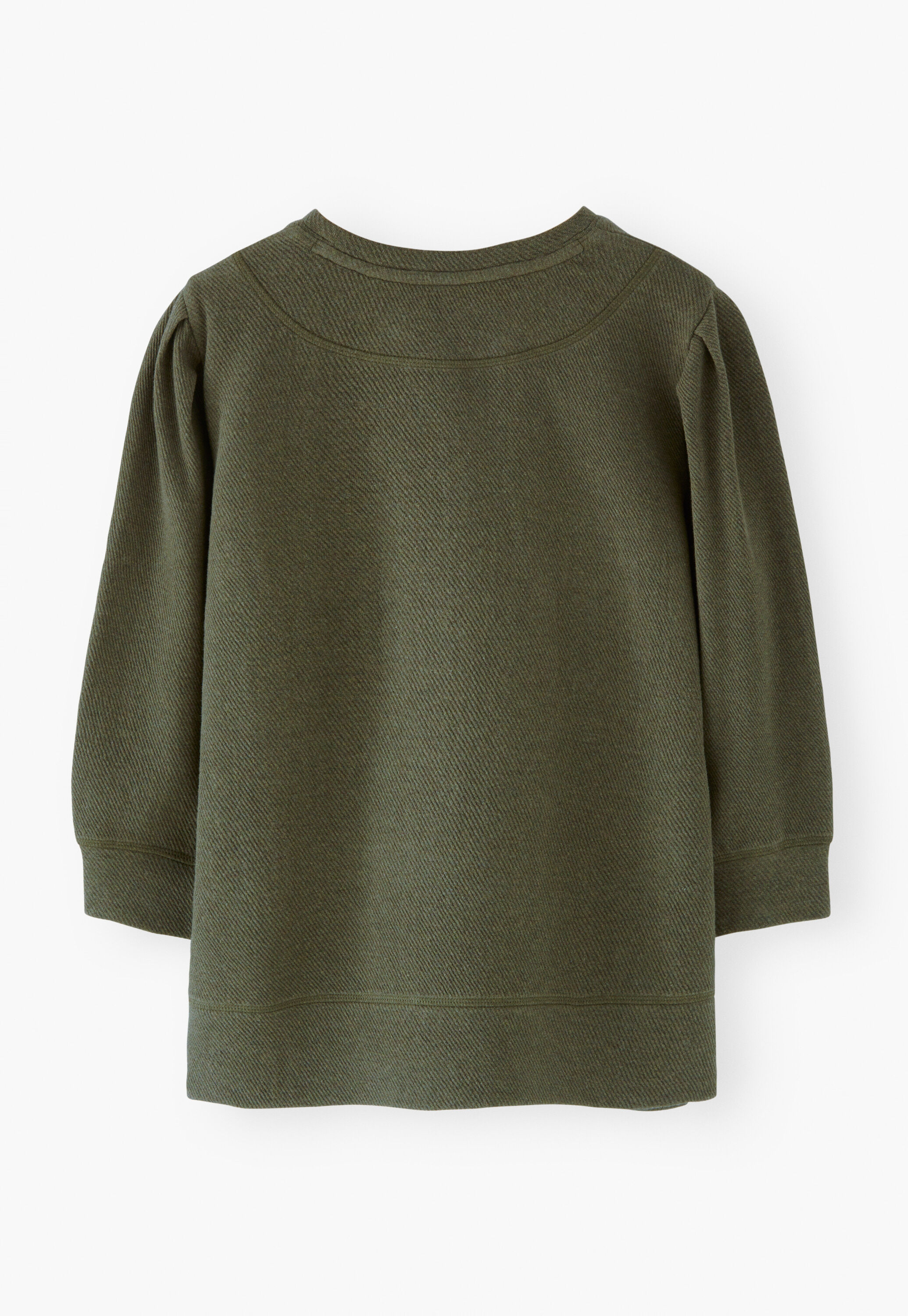 Sweatshirt mit Falten&auml;rmeln