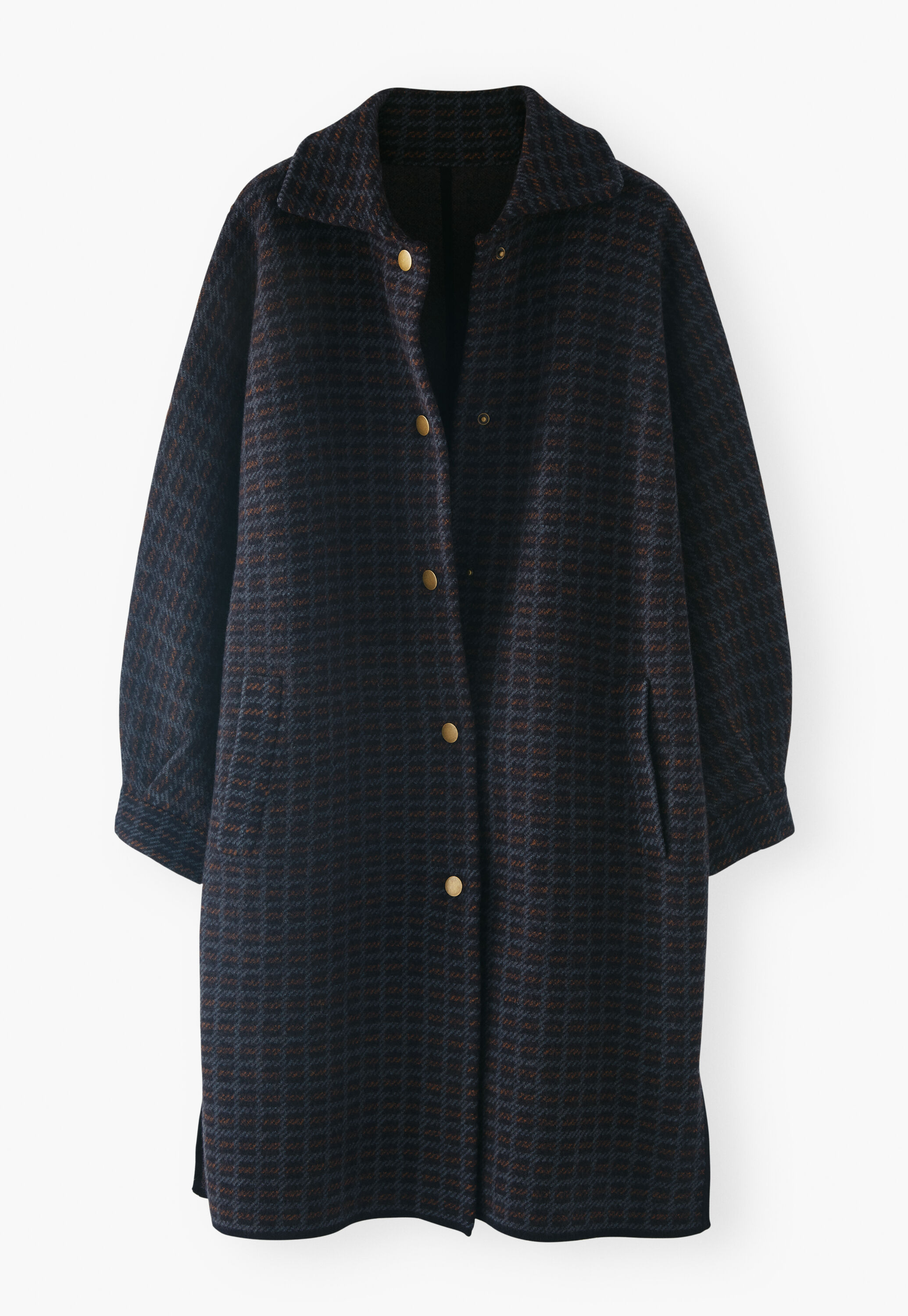 Karierte Jacke