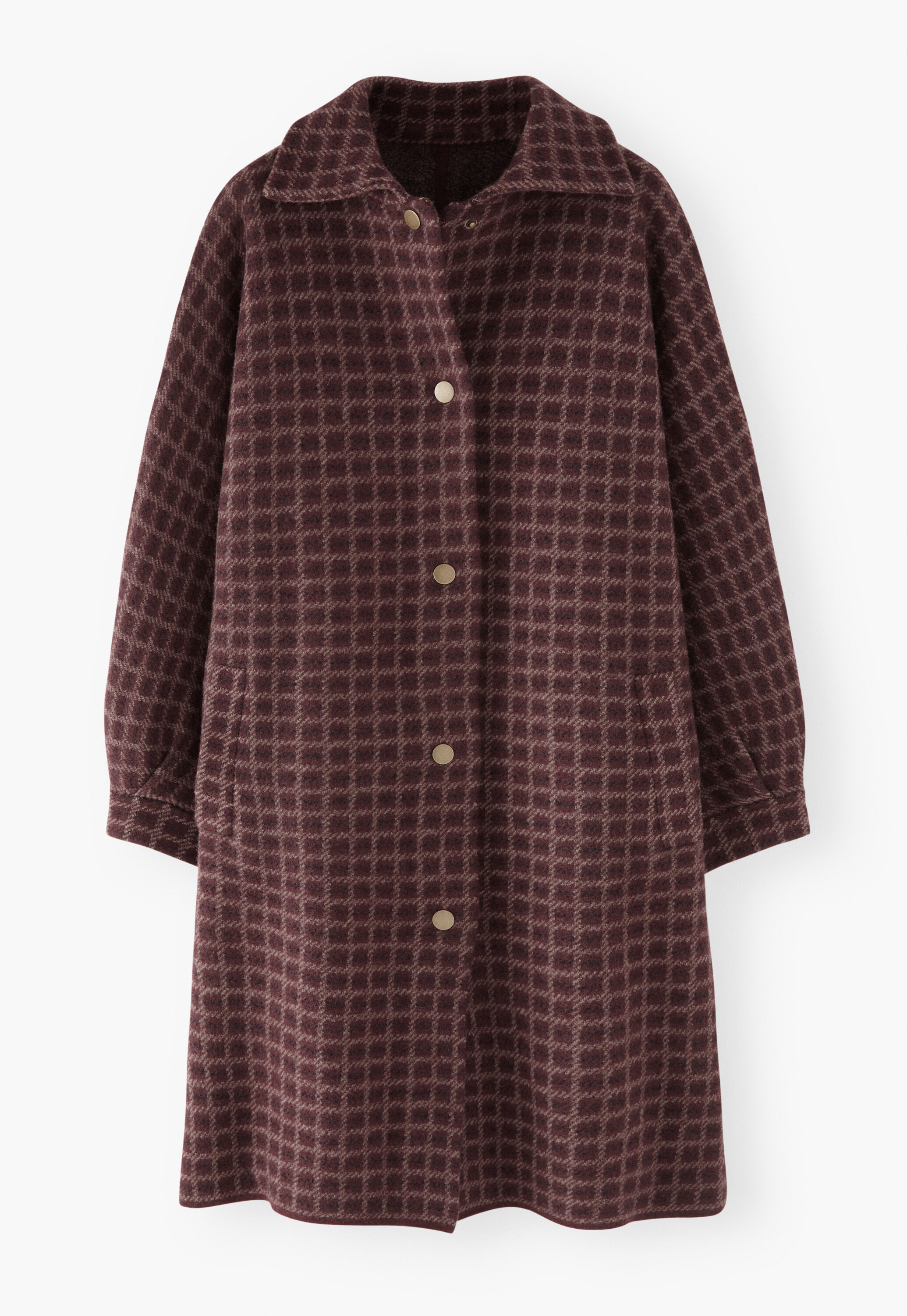 Karierte Jacke