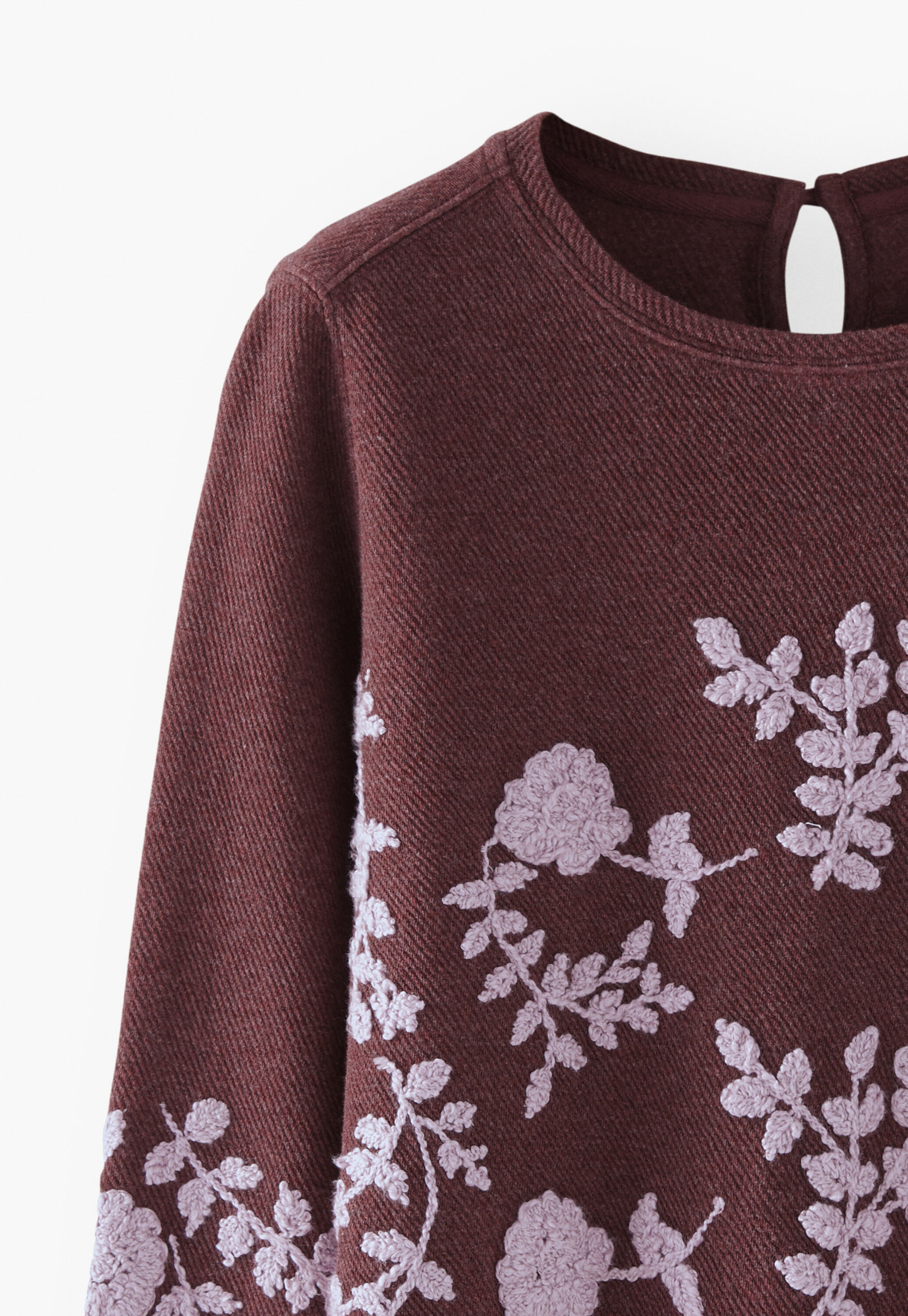 Besticktes Sweatshirt