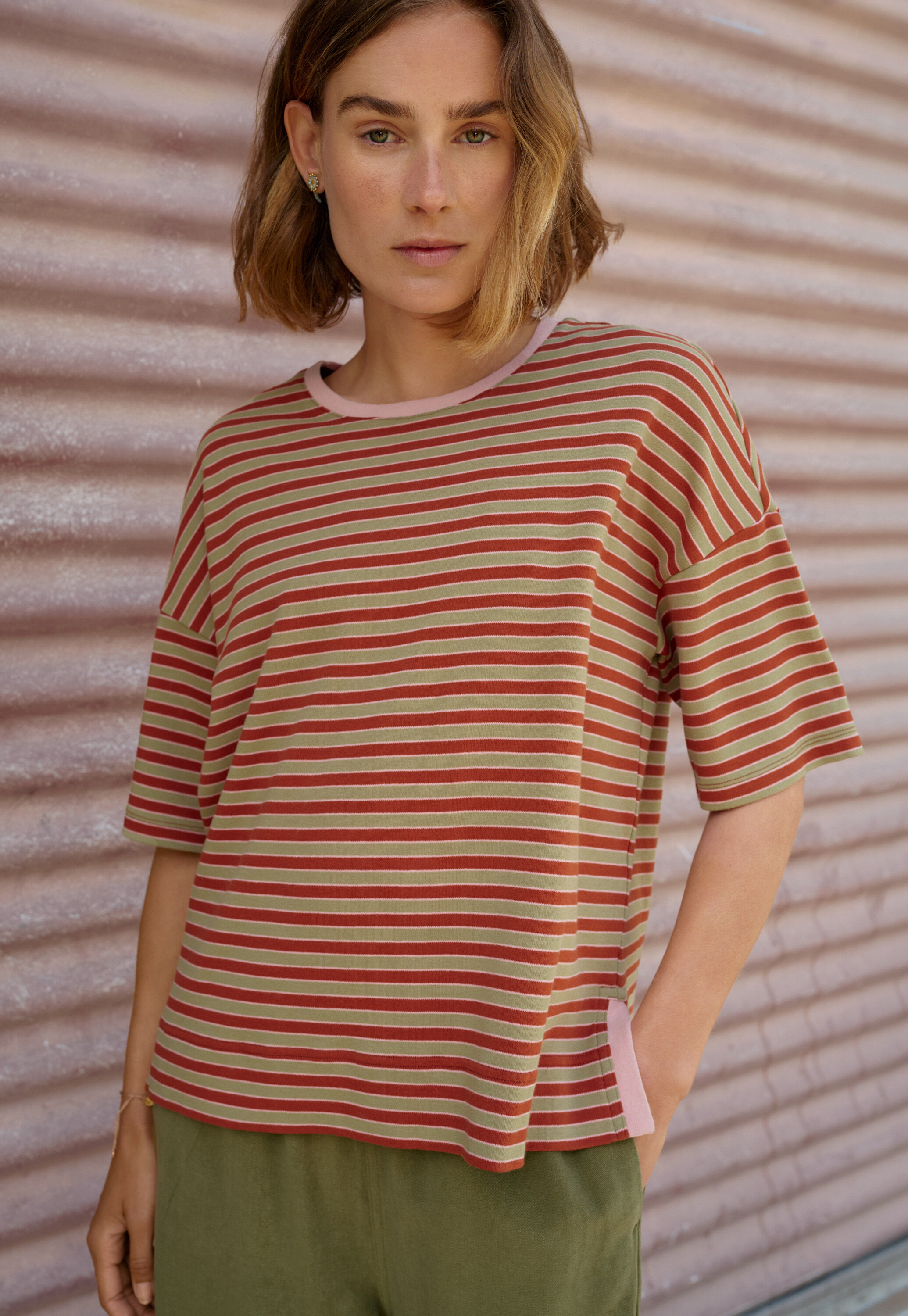 Gestreiftes T-Shirt