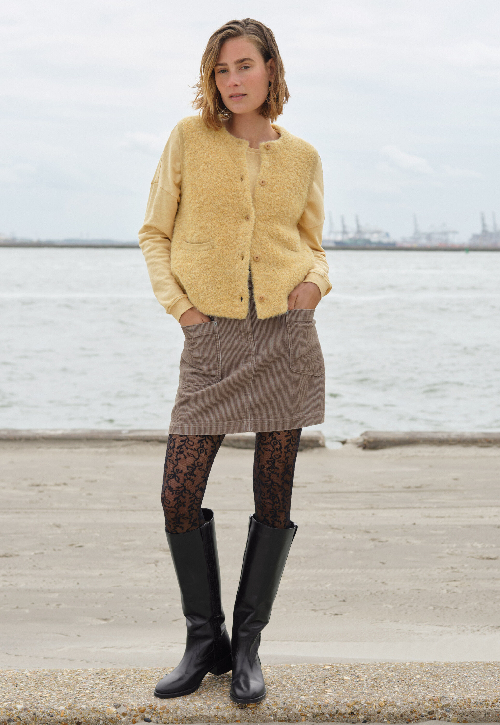 Kniehohe Stiefel