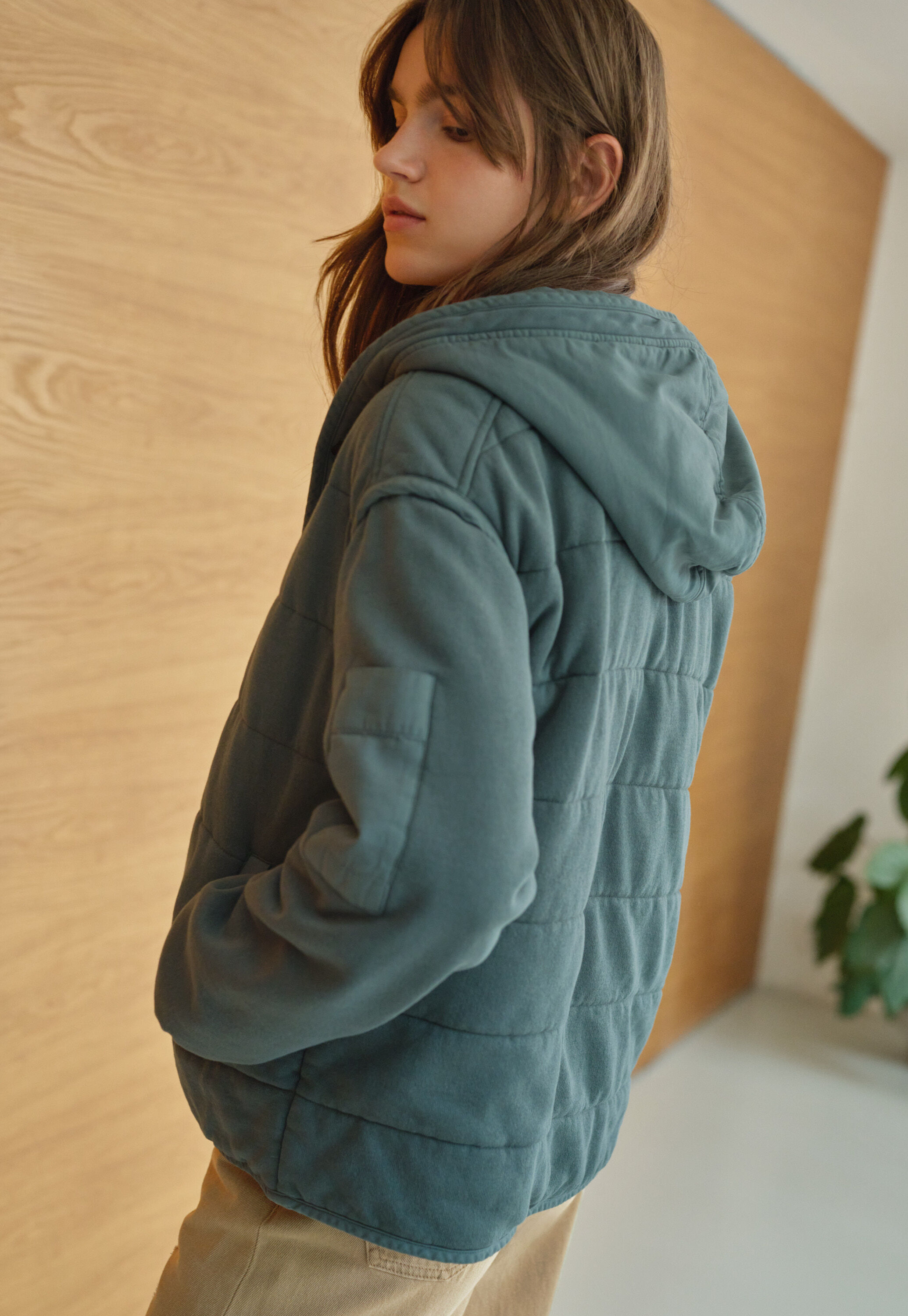 Gesteppte Jacke