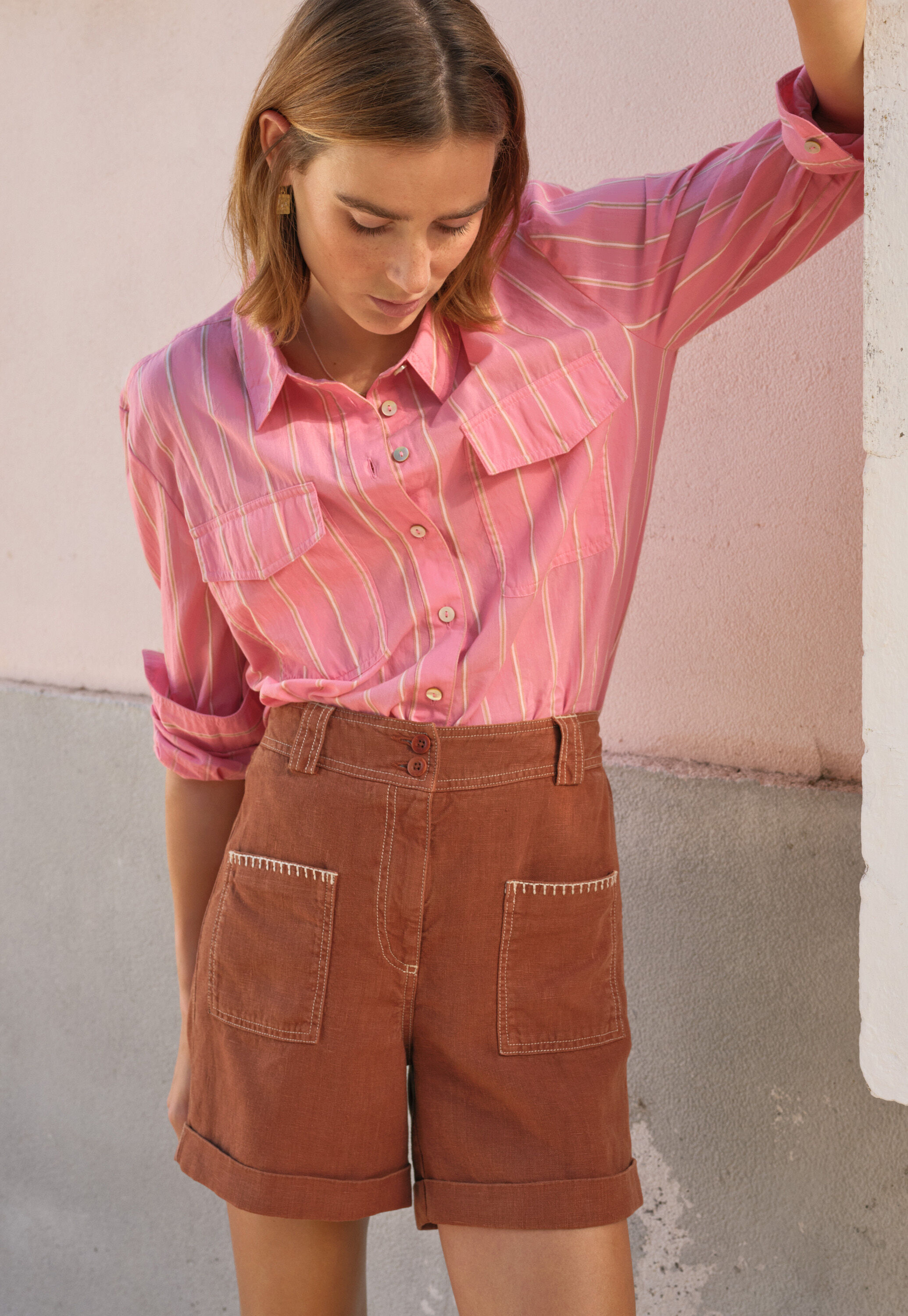 Gestreifte Bluse