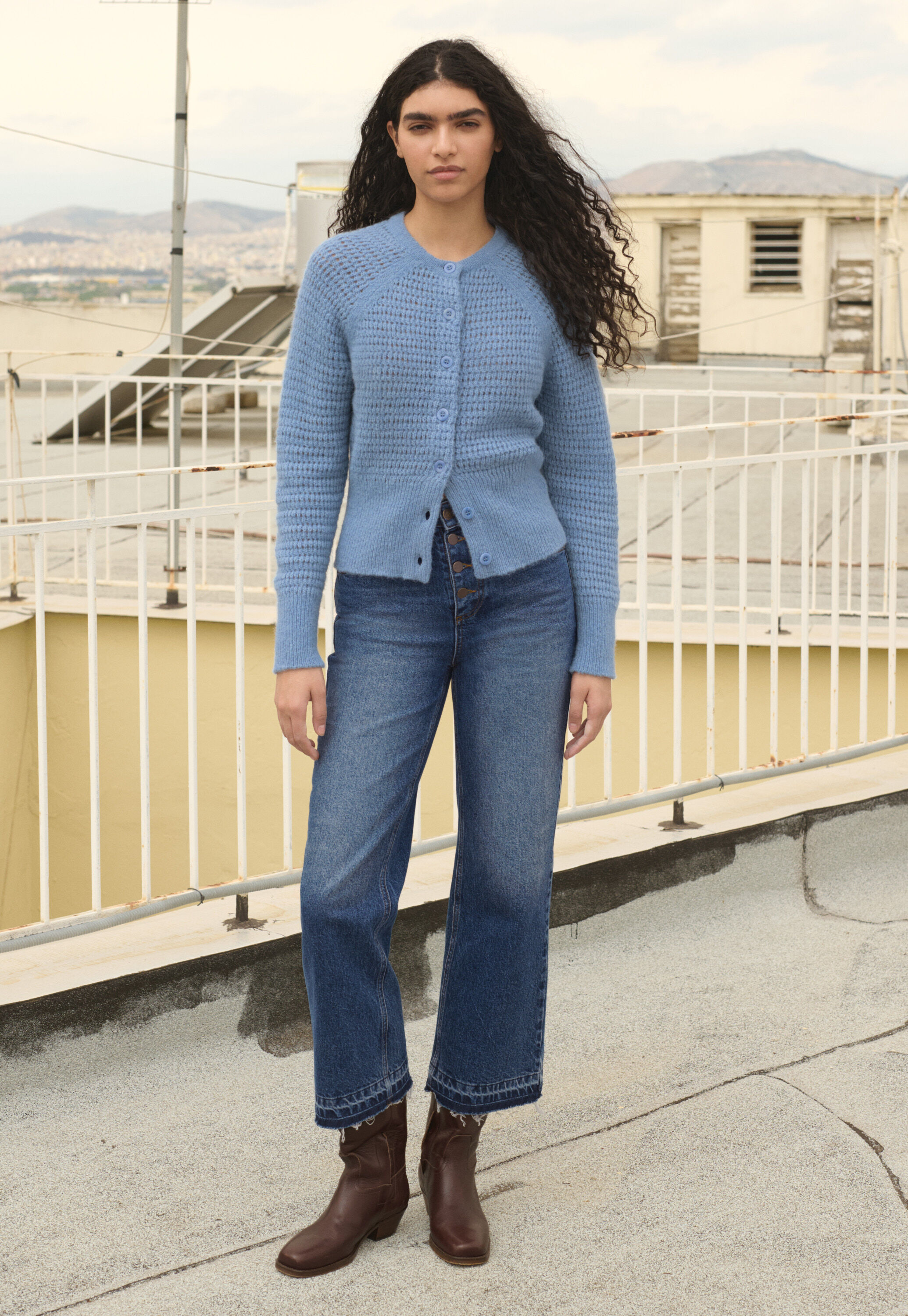 Durchgekn&ouml;pfter Cardigan