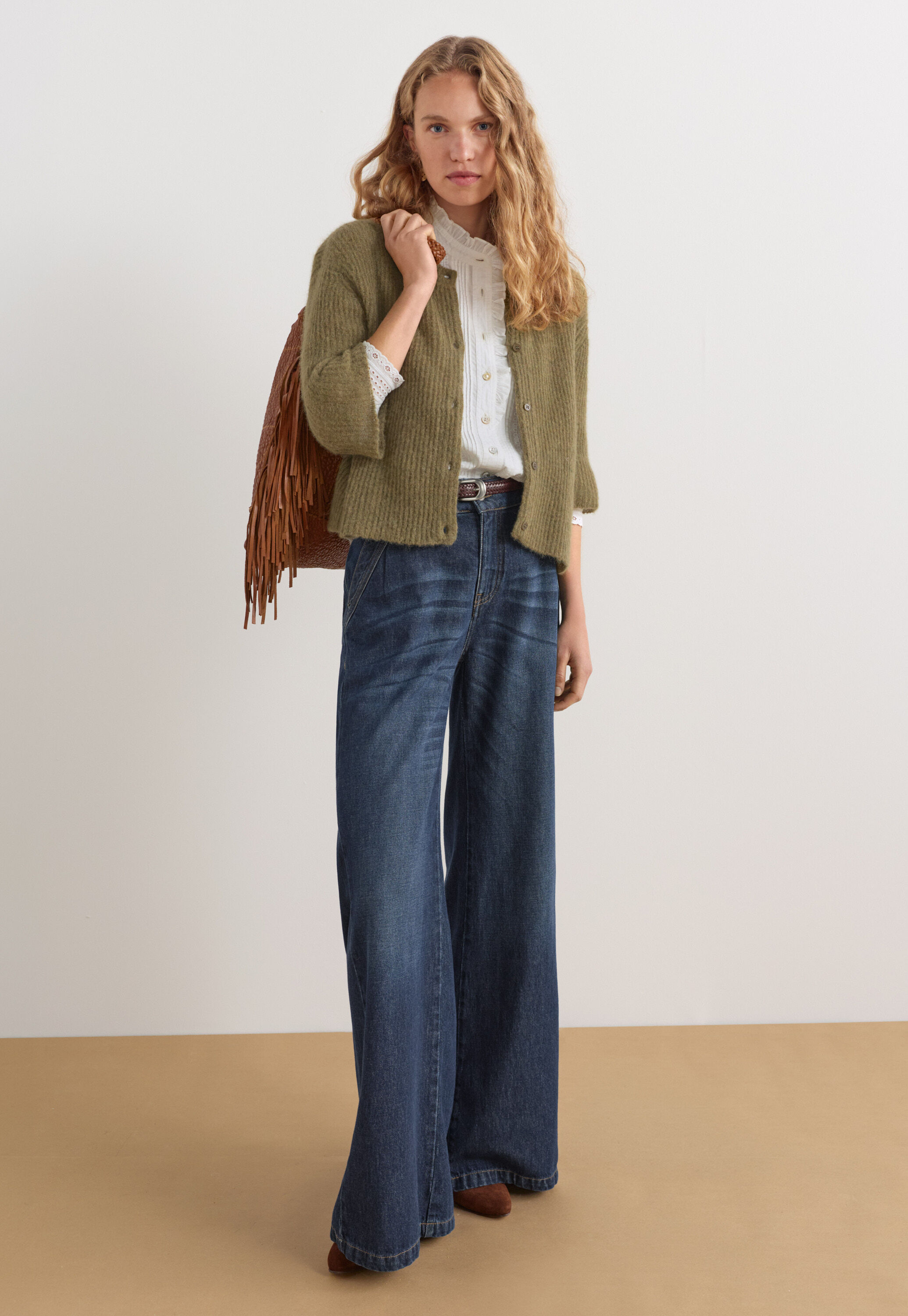 Kurz&auml;rmeliger Cardigan
