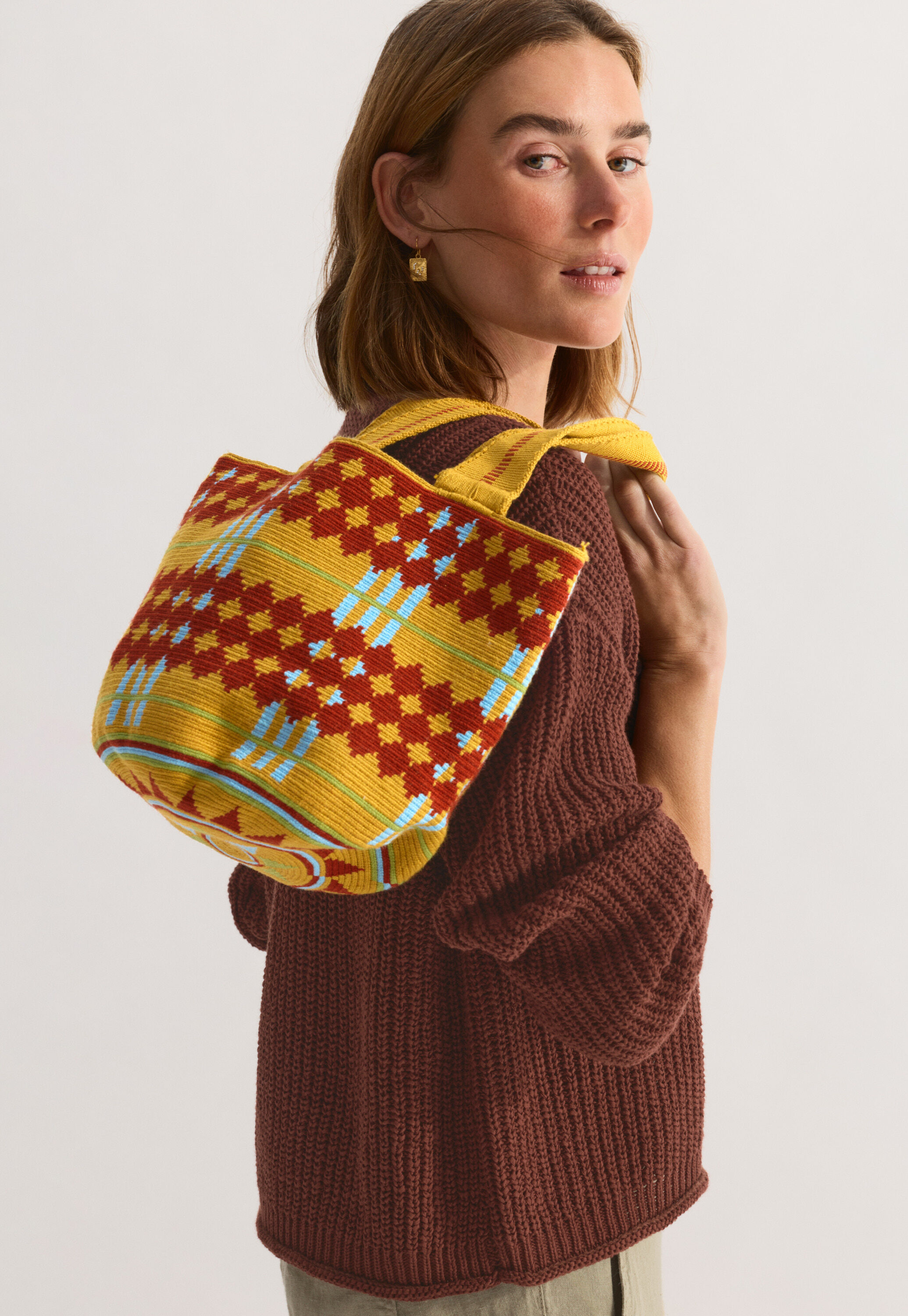 Cardigan mit V-Ausschnitt