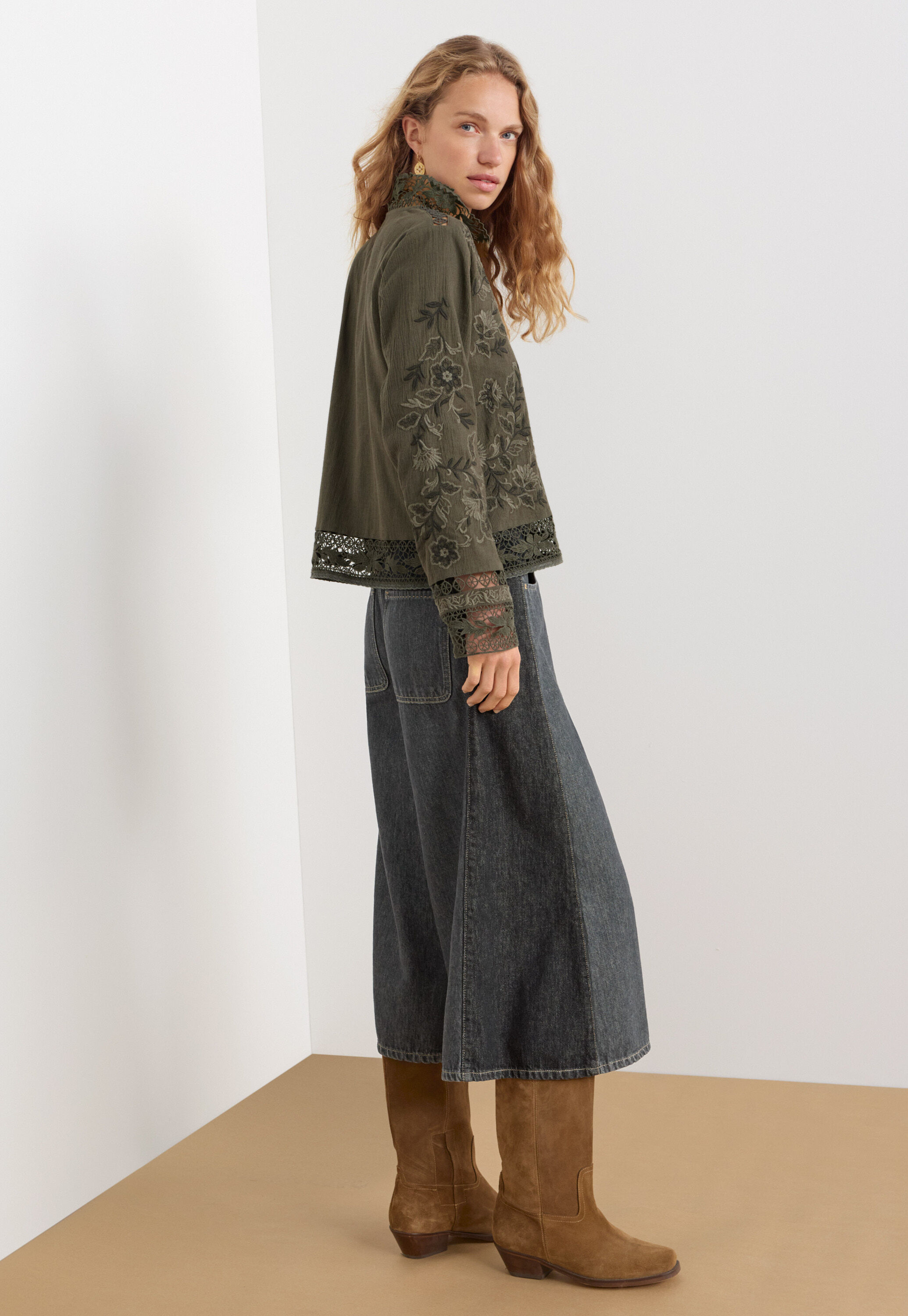 Denim Culotte