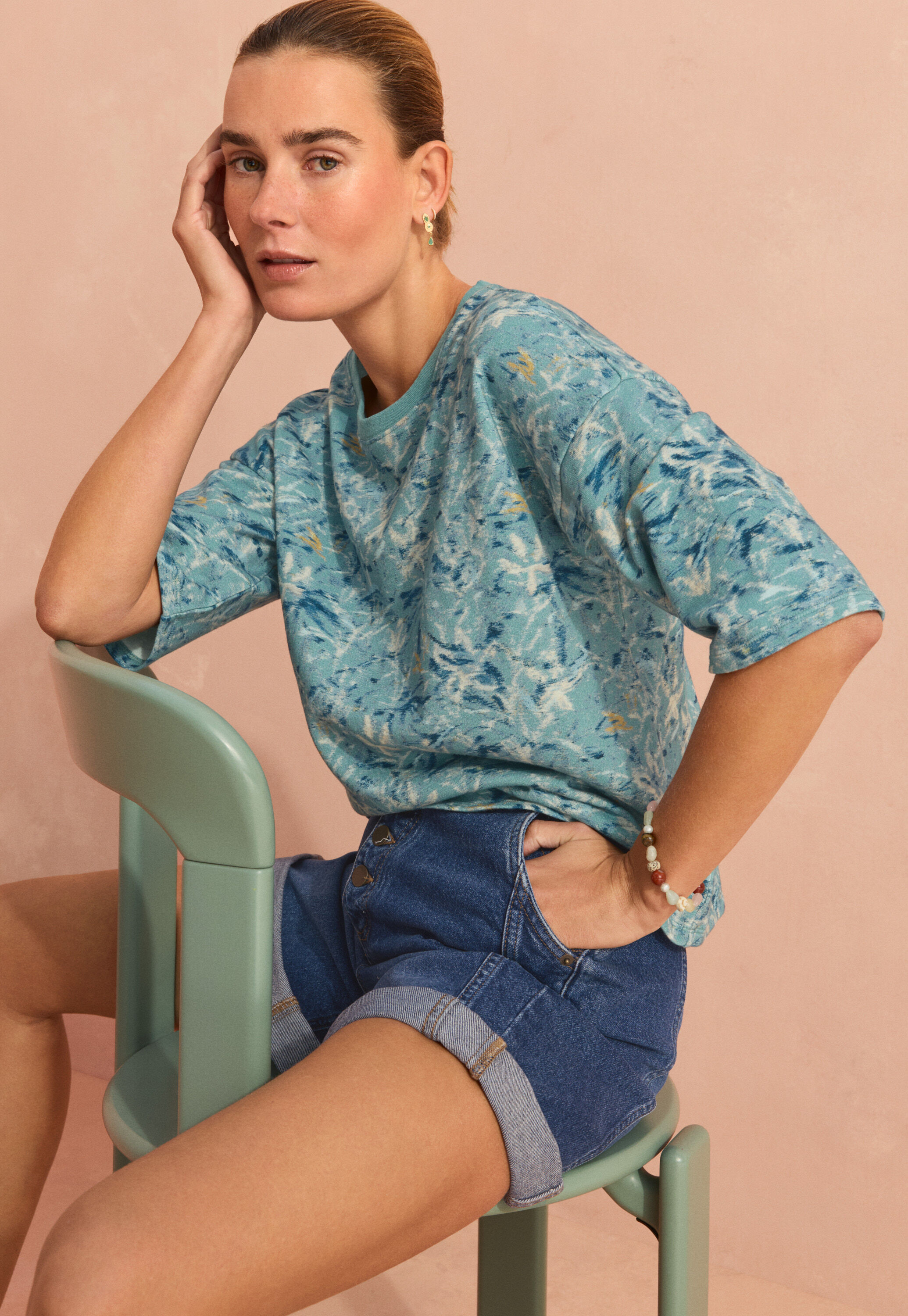 Shorts aus Denim