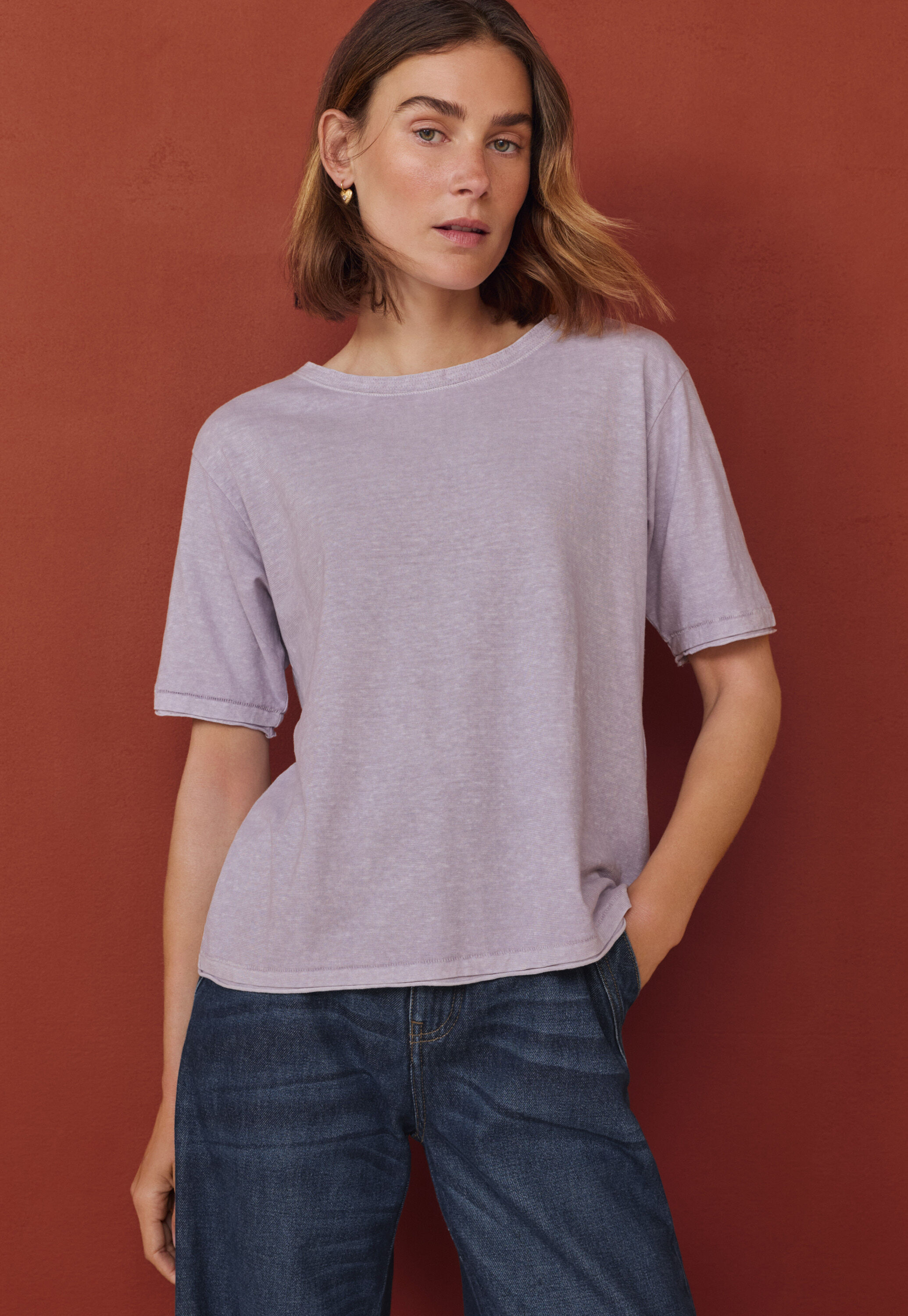 Kastiges T-Shirt