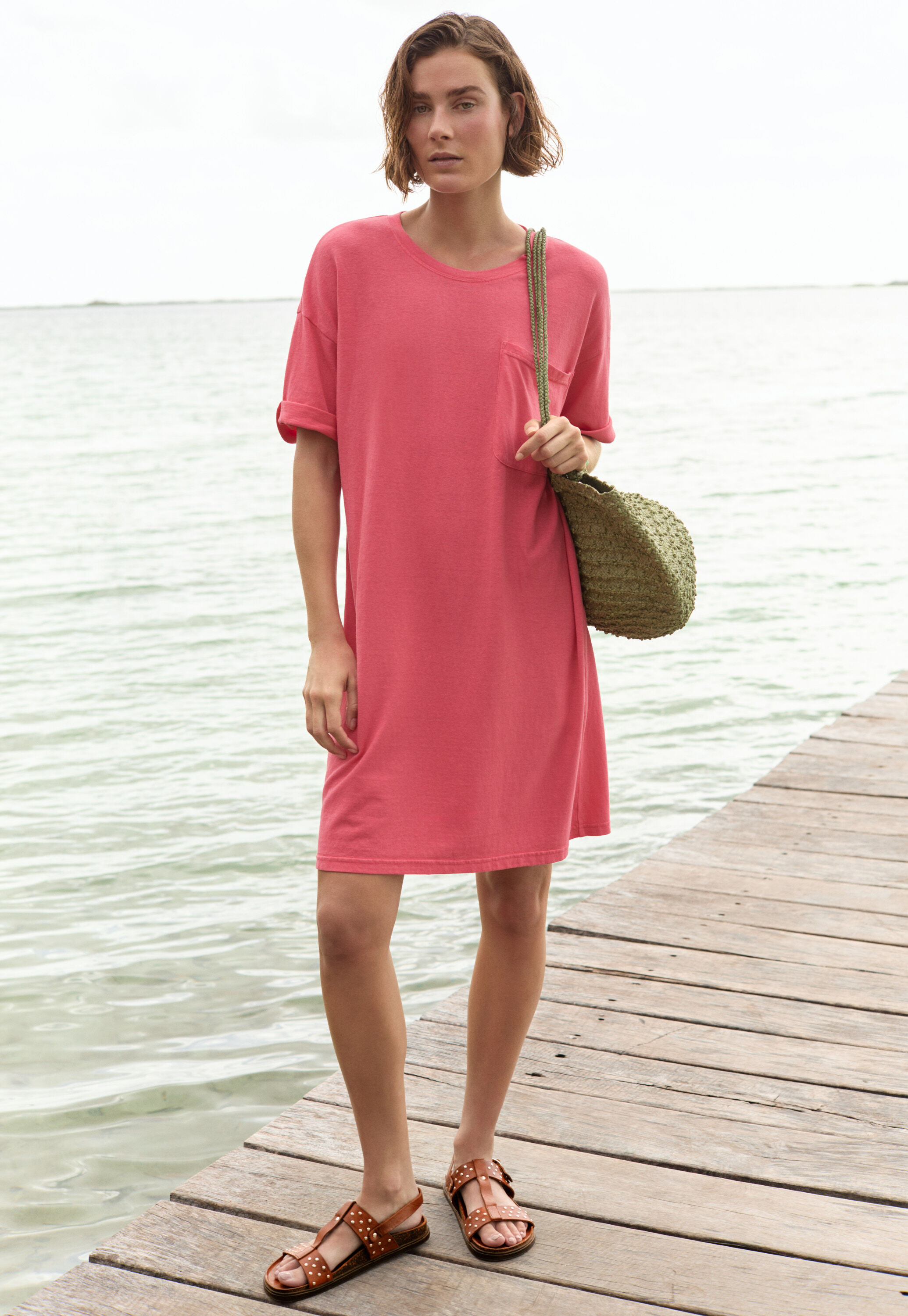 T-Shirt-Kleid
