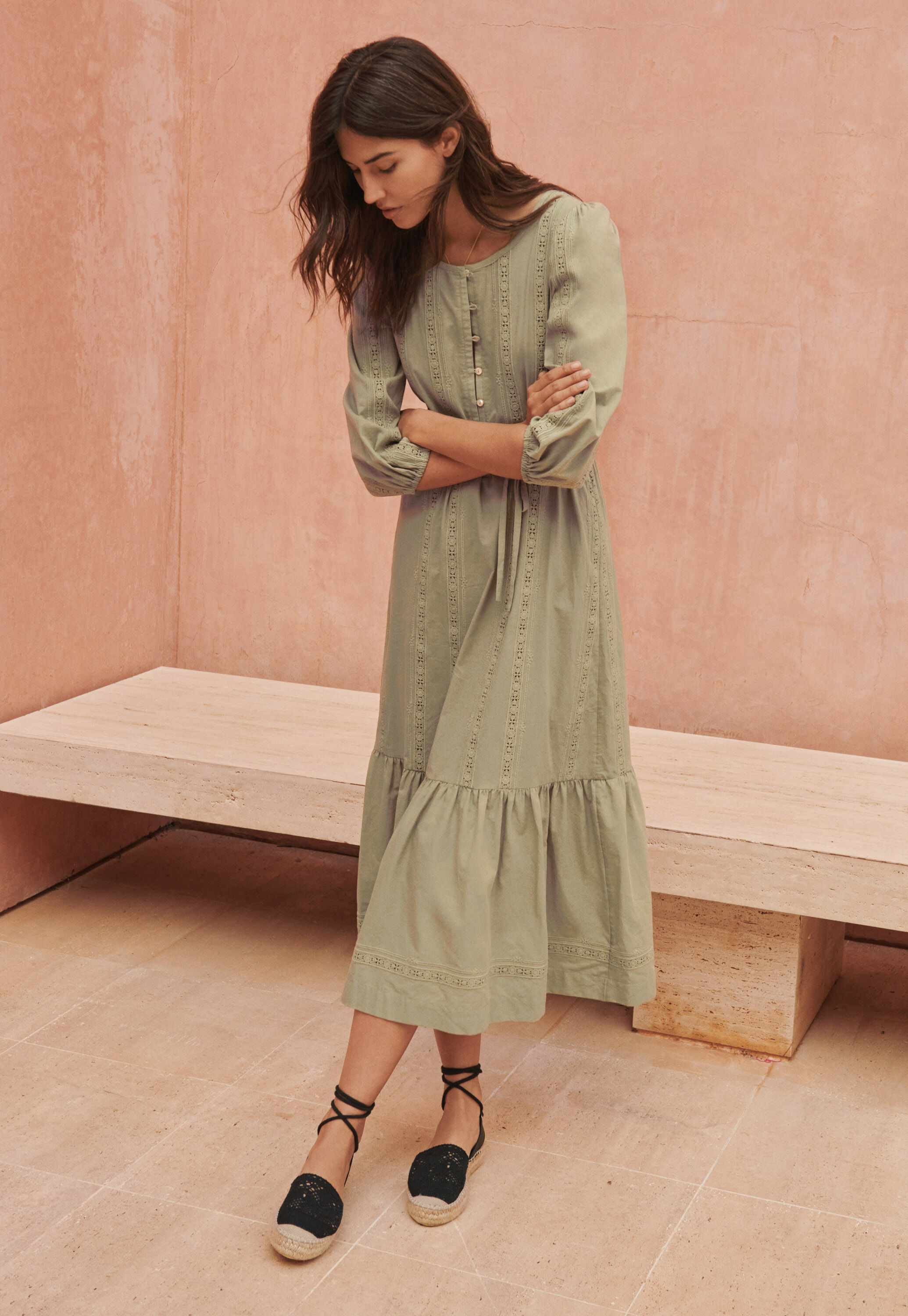 Espadrilles zum Schn&uuml;ren