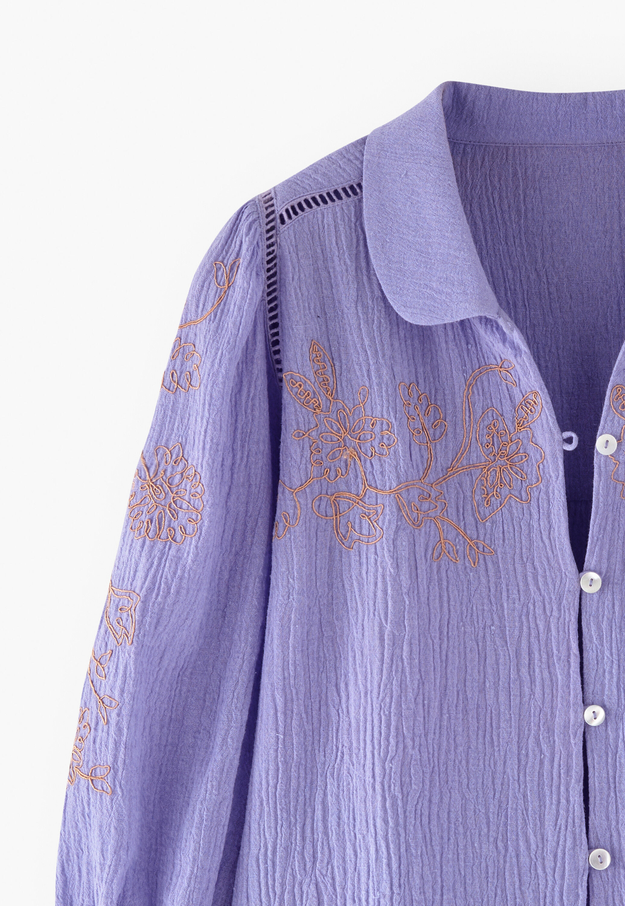 Bestickte Bluse